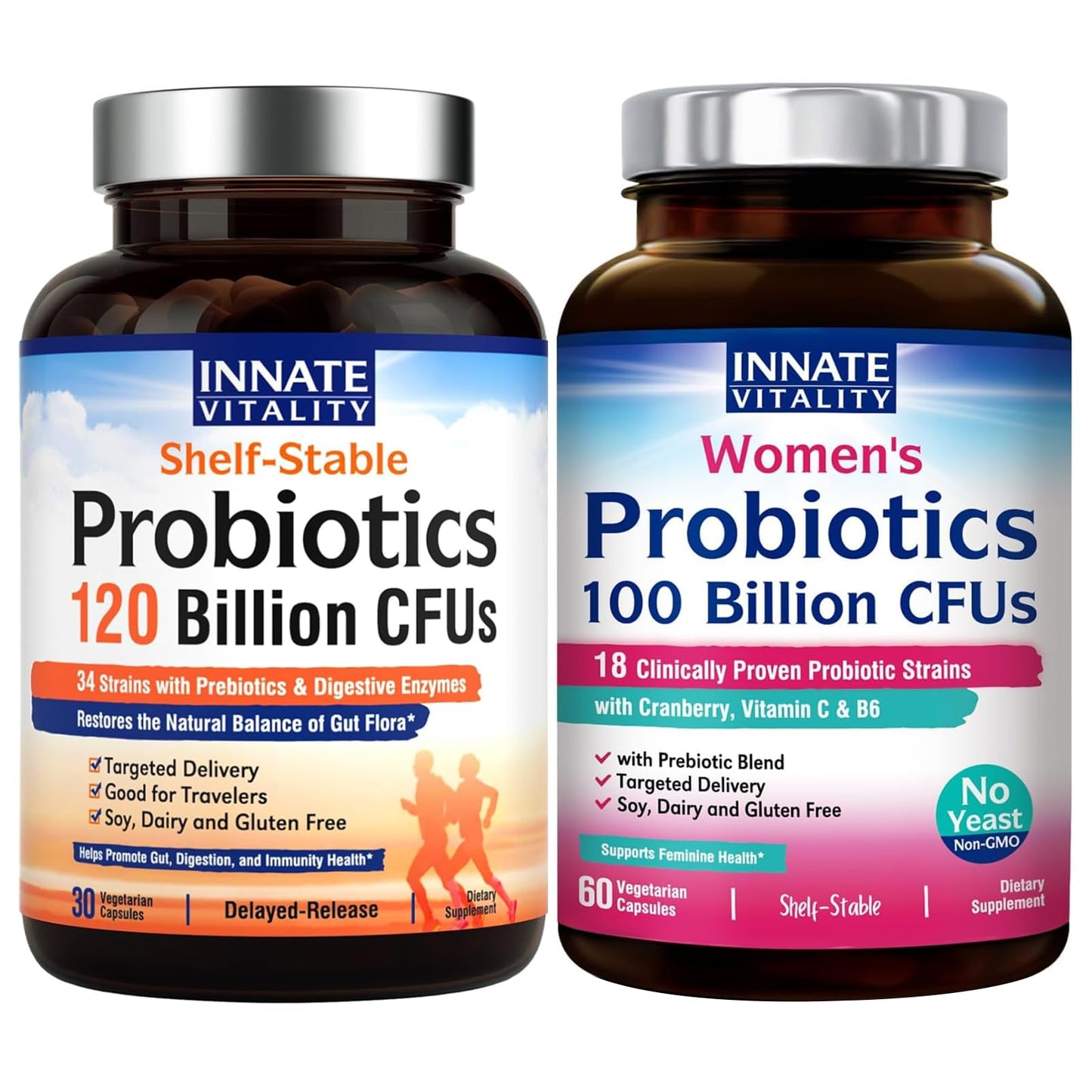Innate Vitality Premium Probiotics Bundle 90 Capsules