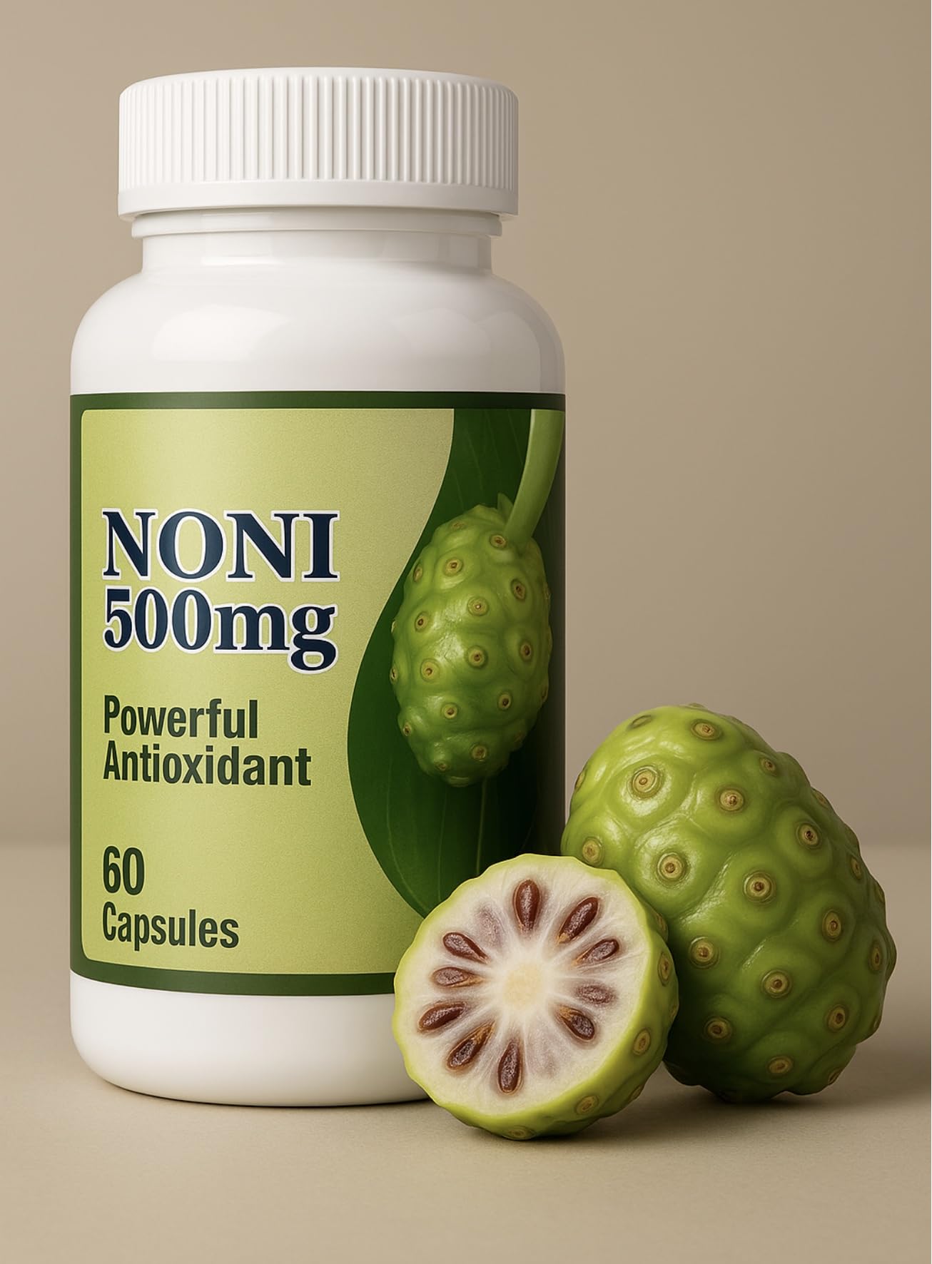 Generic Noni 500mg Capsules, 60 Count