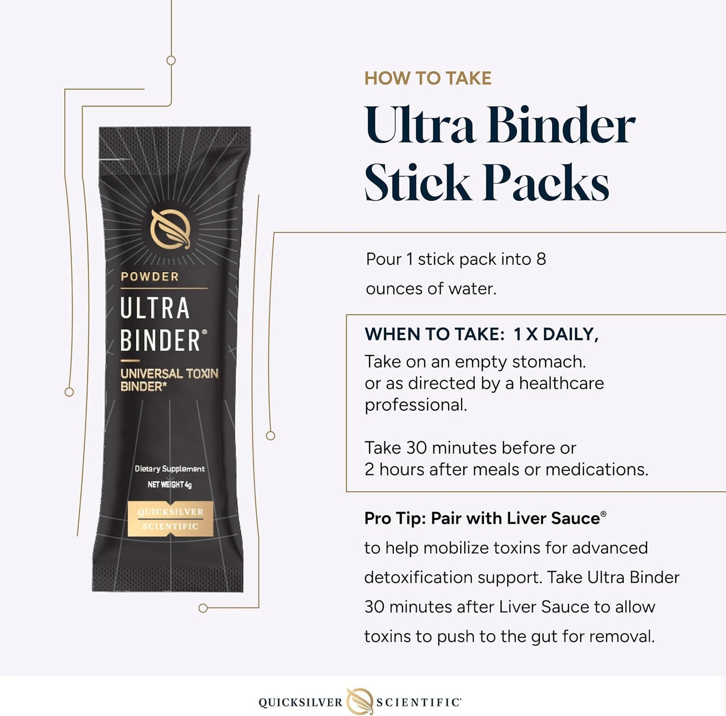 Quicksilver Scientific Ultra Binder Powder 2.82 oz