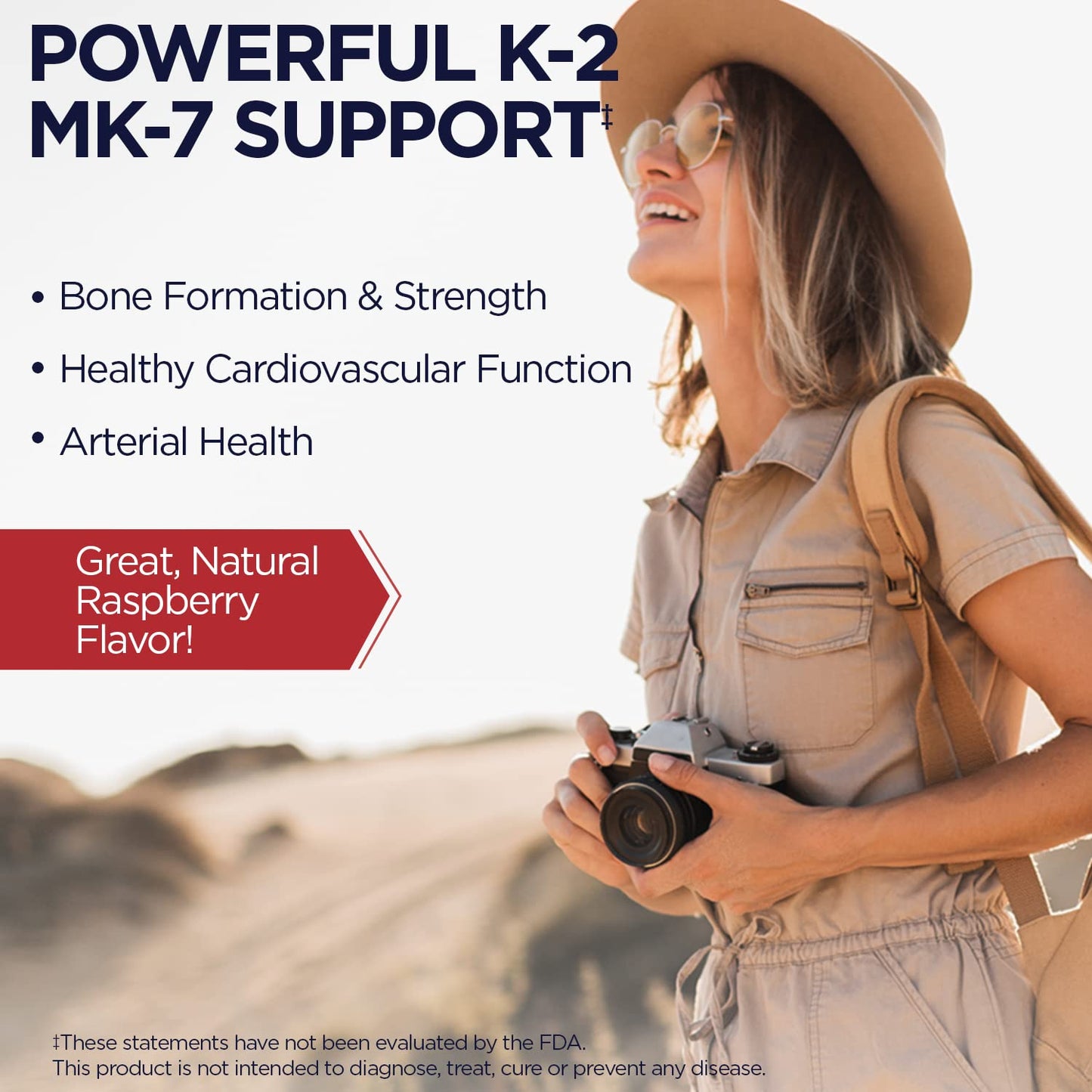 KAL Vitamin K2 MK7 ActivMelt 100 mcg Lozenges 60 Count