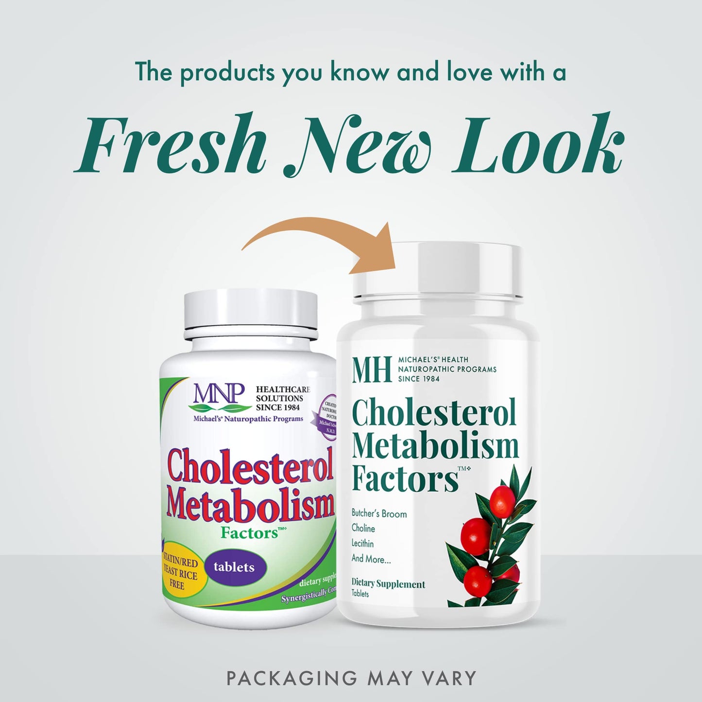 MICHAEL'S Health Naturopathic Programs Cholesterol Metabolism Factors, 90 Tablets
