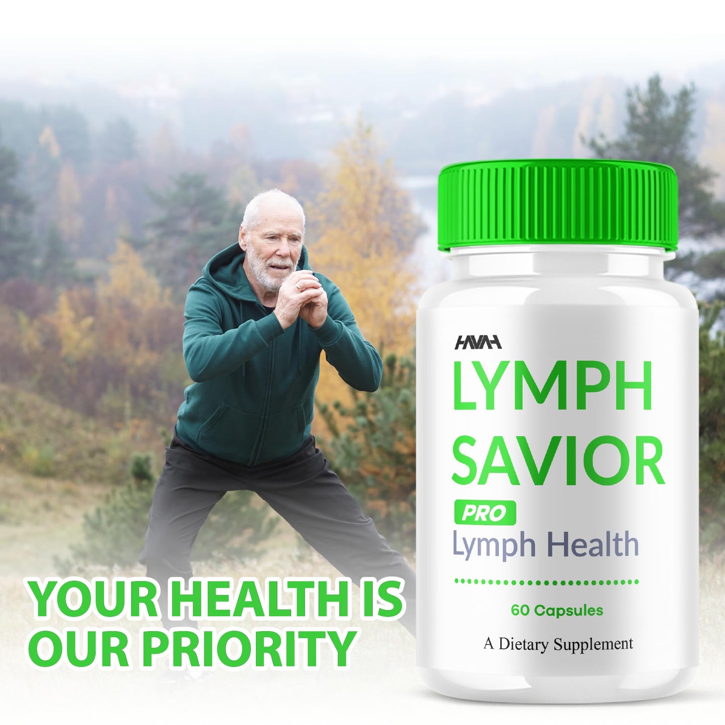 Havah Lymph Savior Pro Health Support Capsule, 60 Count