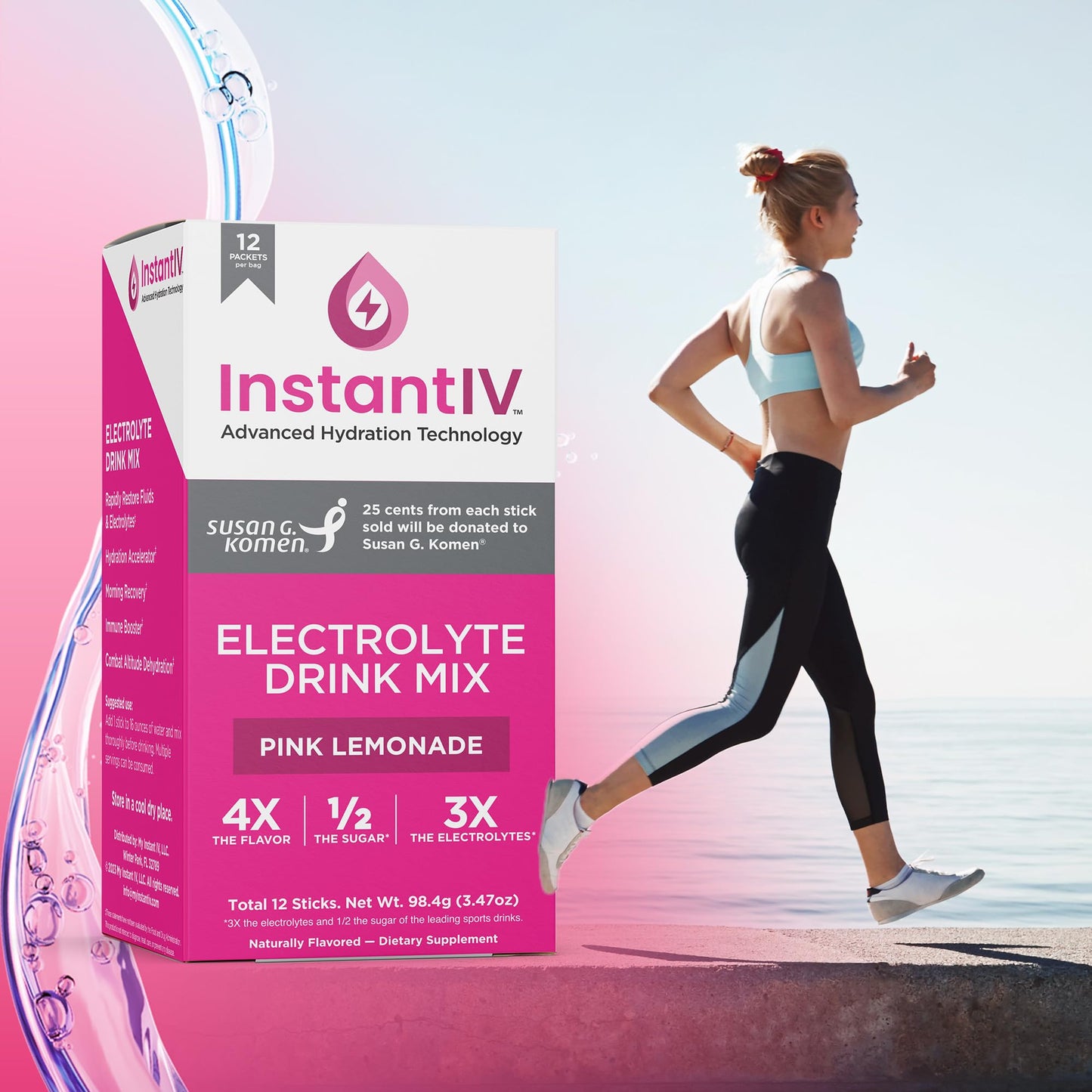 Instant IV Electrolytes Powder, 84 Packets