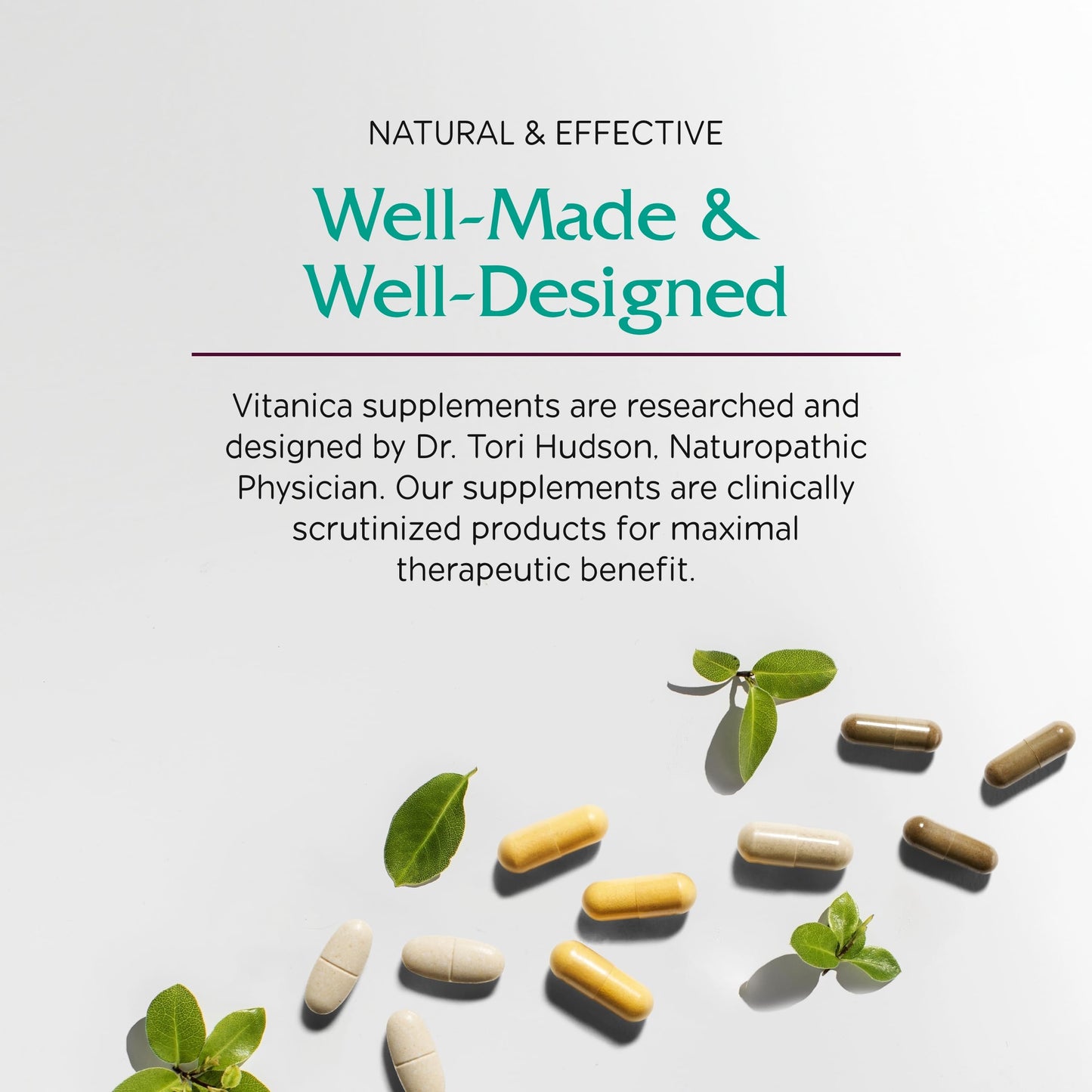 Vitanica GABA Ease Calming Support 60 Capsules