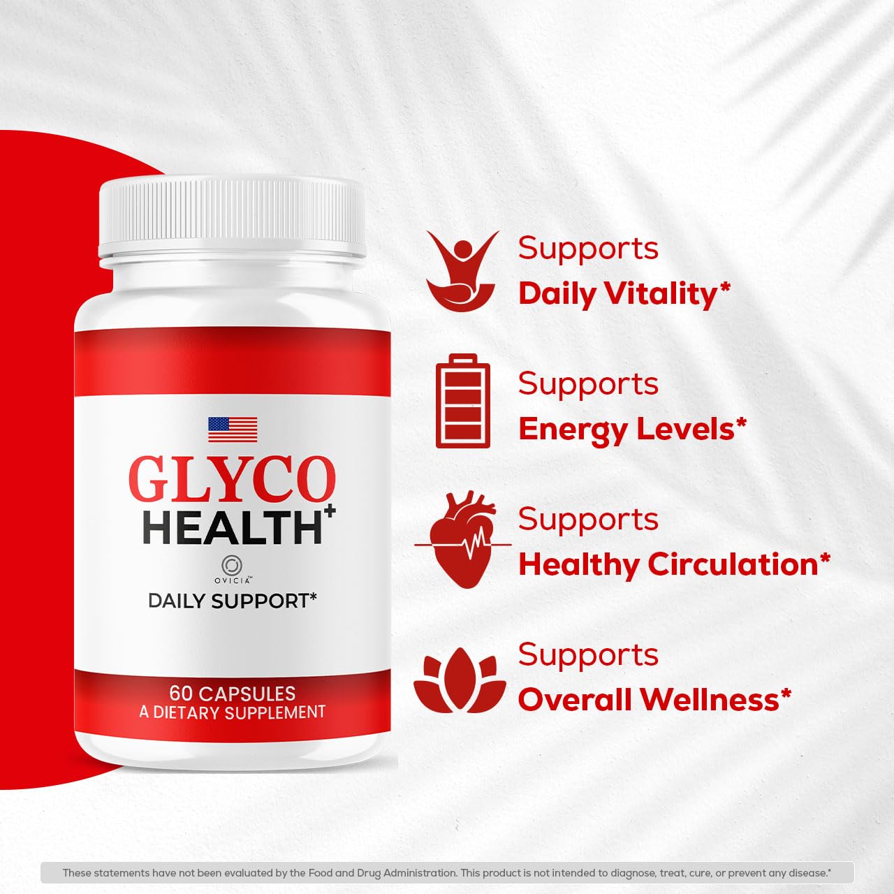 OVICIA Glyco Health Capsules, 120 Capsules