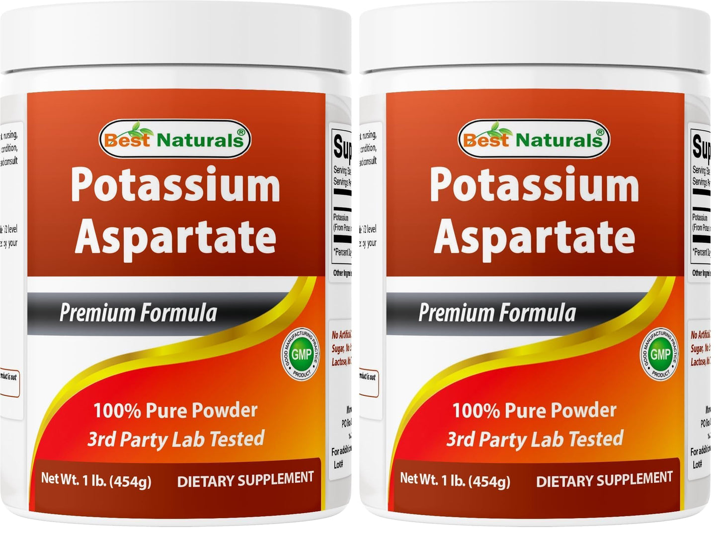 Best Naturals Potassium Aspartate Pure Powder 32 oz