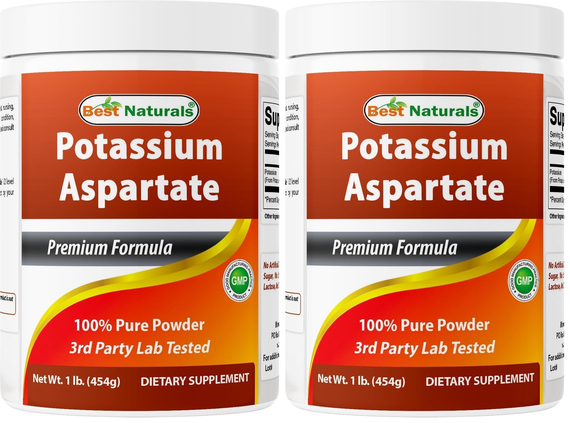 Best Naturals Potassium Aspartate Pure Powder 32 oz