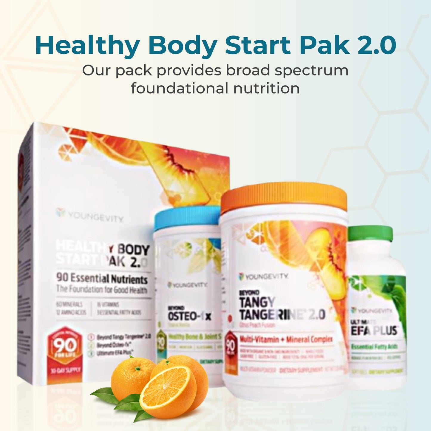 Youngevity Healthy Body Start Pack 2.0 Softgel 1 Count