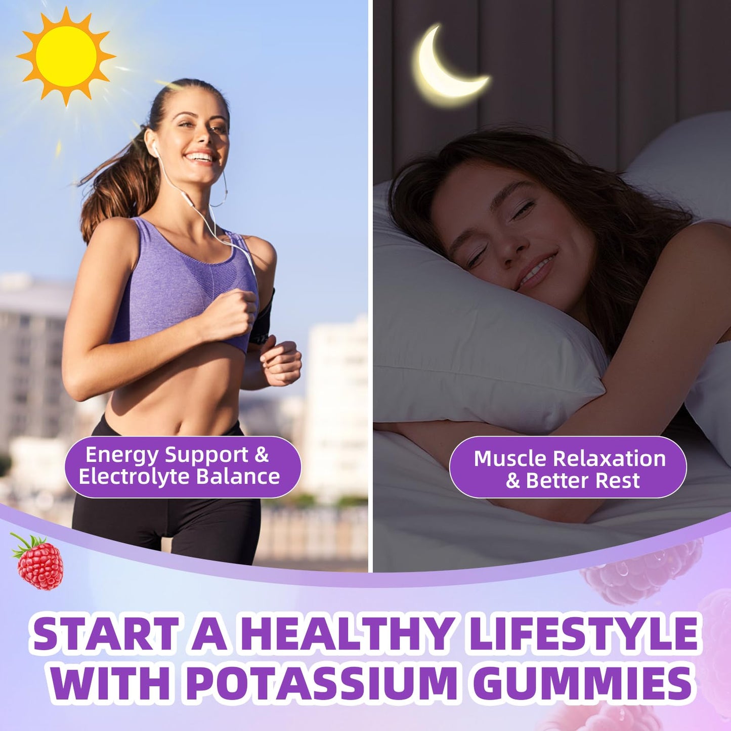 XIAAN Potassium Gummies 120 Count