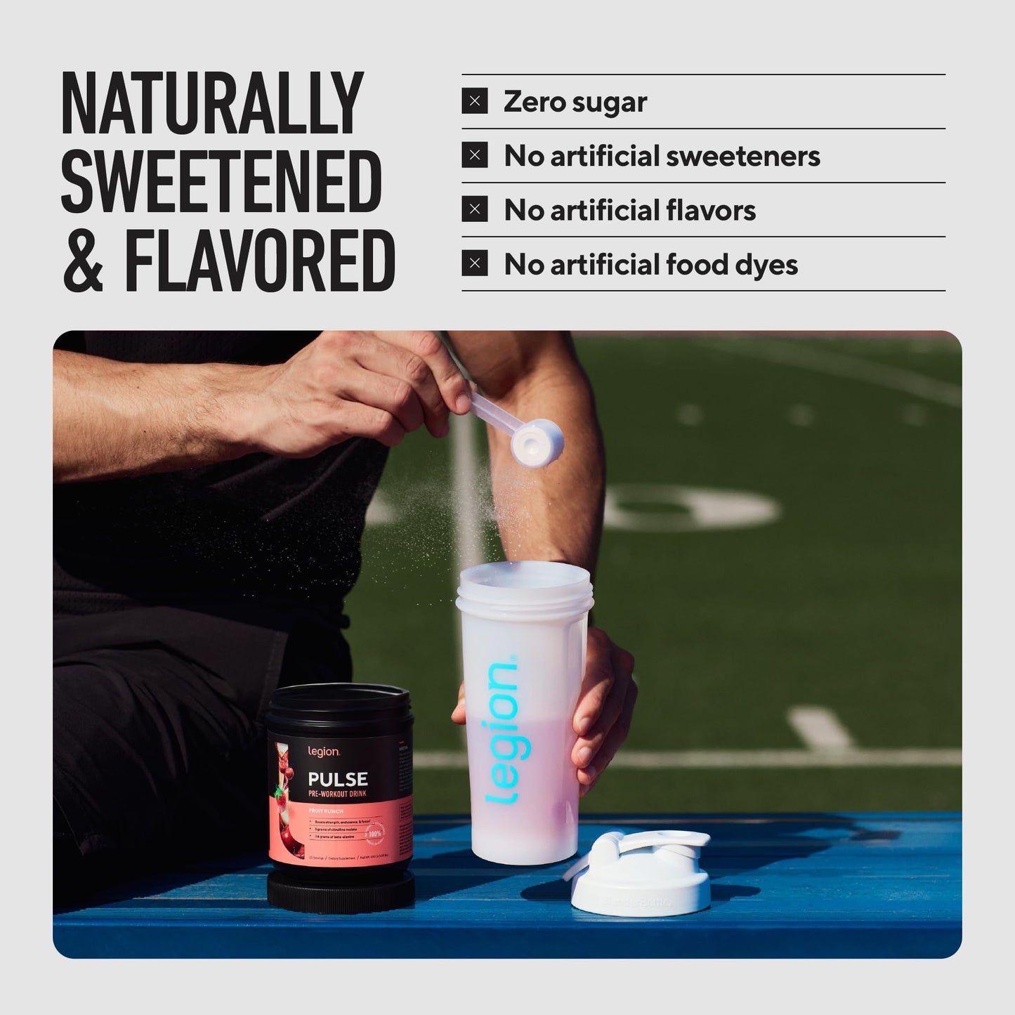 LEGION Pulse Pre Workout Supplement Powder 17.2
