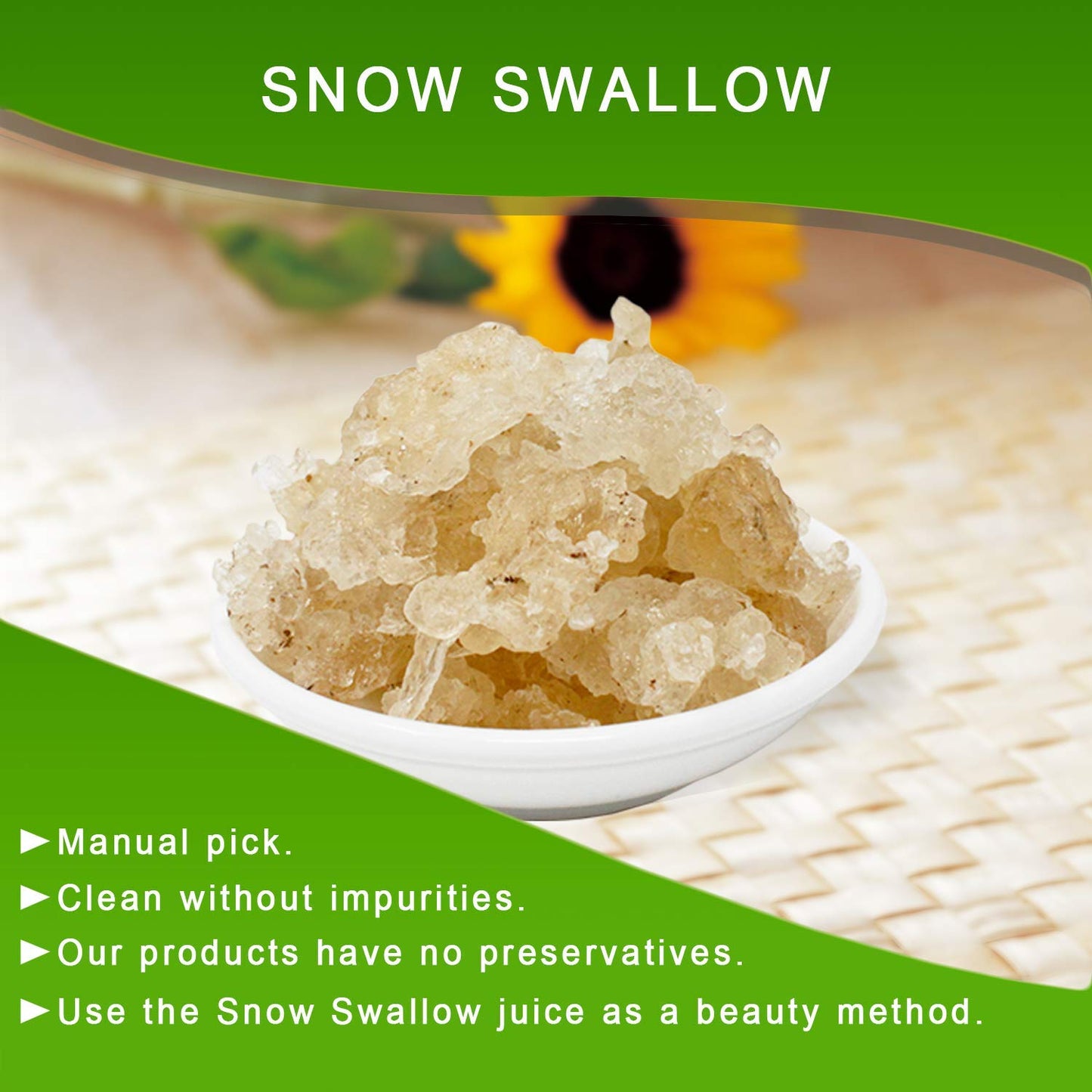 DABC OAK LAND Tragacanth Gum Snow Swallow Tablets 8