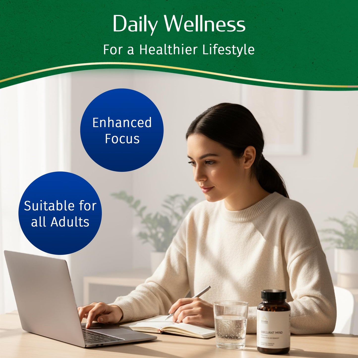 Kerala Ayurveda Brahmi (Bacopa Monnieri) Pearls Capsules 1 Count