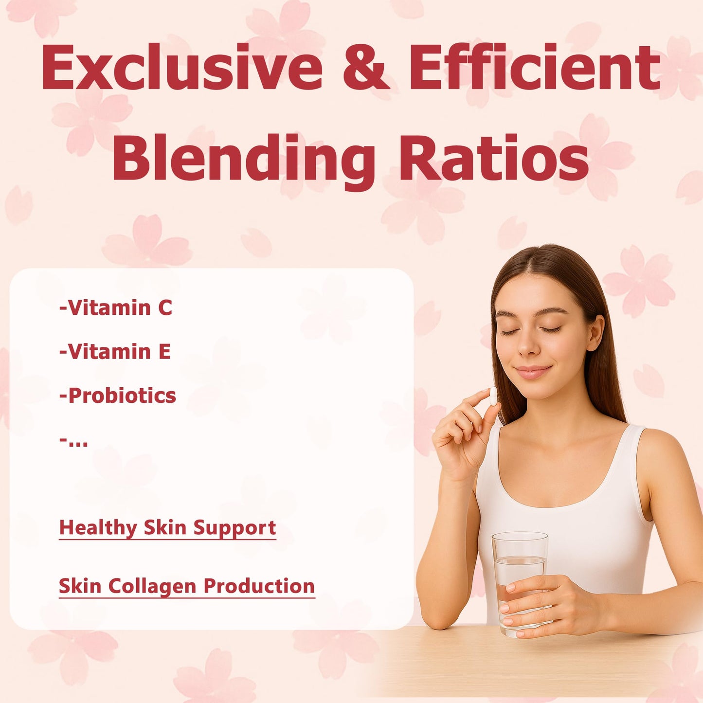 NEWUREHO Vaginal Probiotics for Women Vaginal Dryness & PH Balance Capsule 120 Count