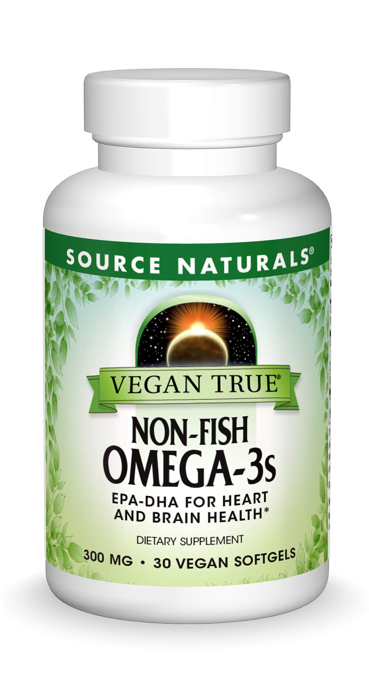 Source Naturals Vegan True Non-Fish Omega-3s EPA-DHA Softgels 30 Count
