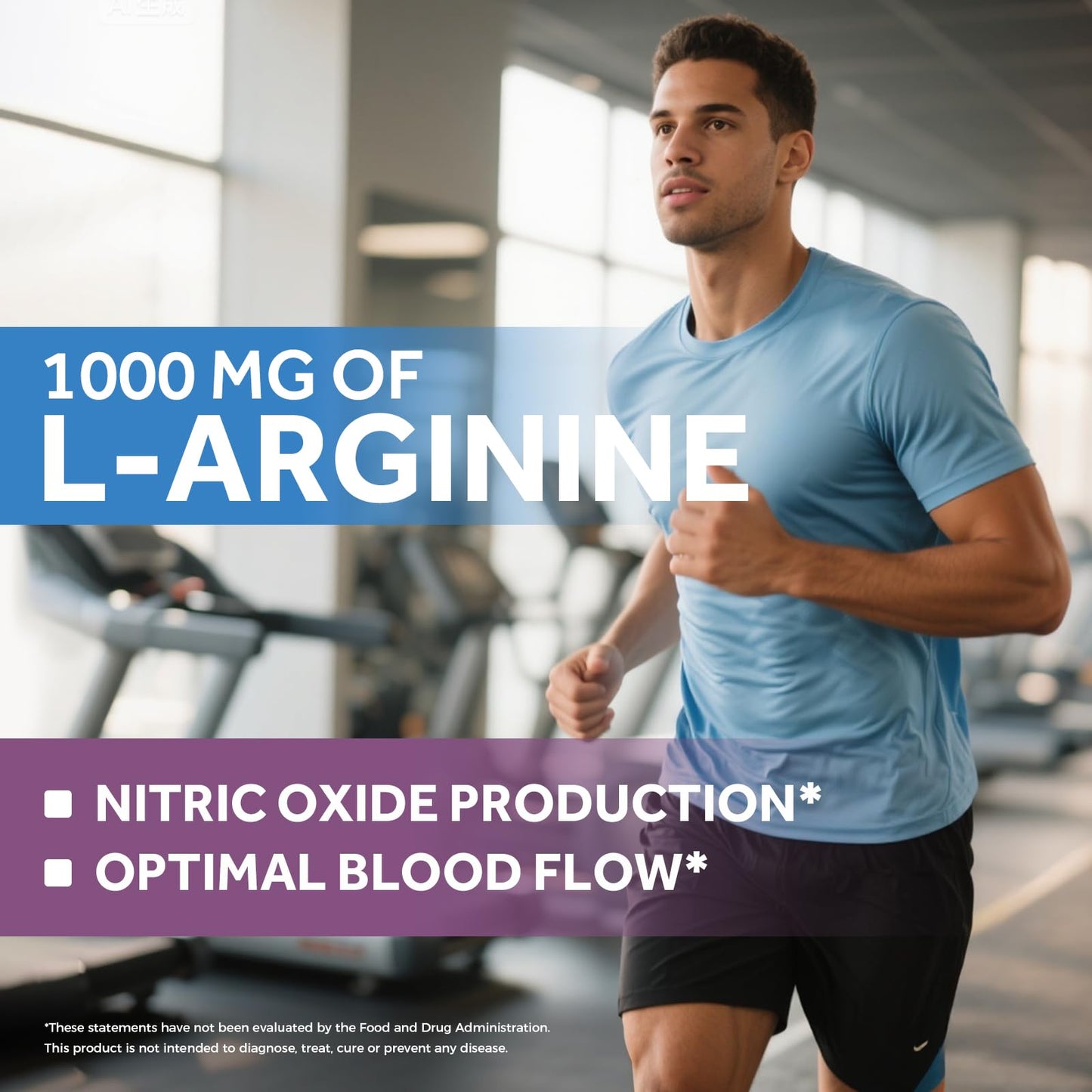 Doctor's Recipes L-Arginine 1000mg Tablets, 120 Count