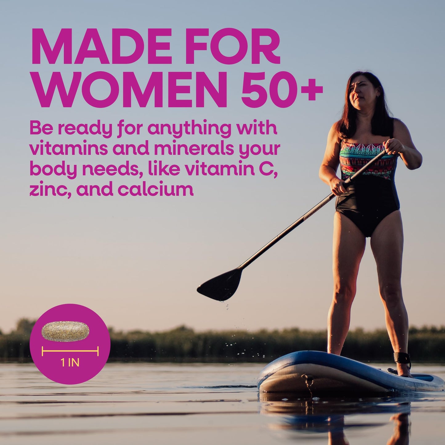 Nature's Way Alive! Women’s 50 Plus Complete Multivitamin Tablets, 130 Count