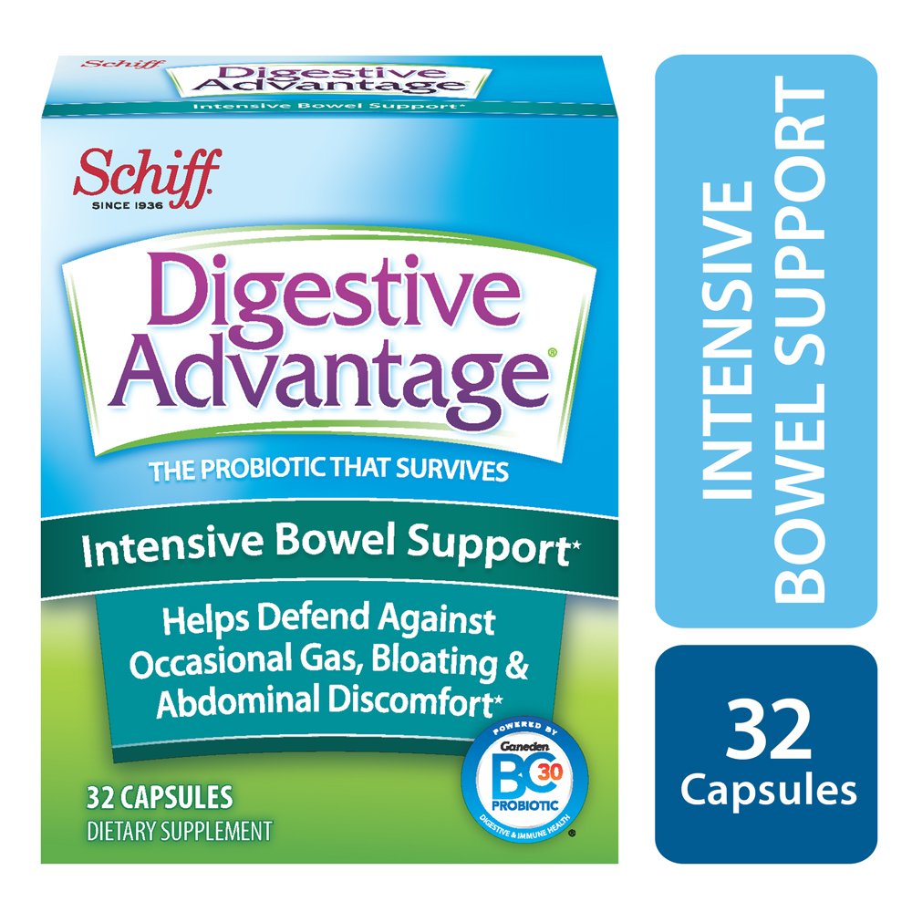 Digestive Advantage Intensive Bowel Support Capsules, 32 Capsules