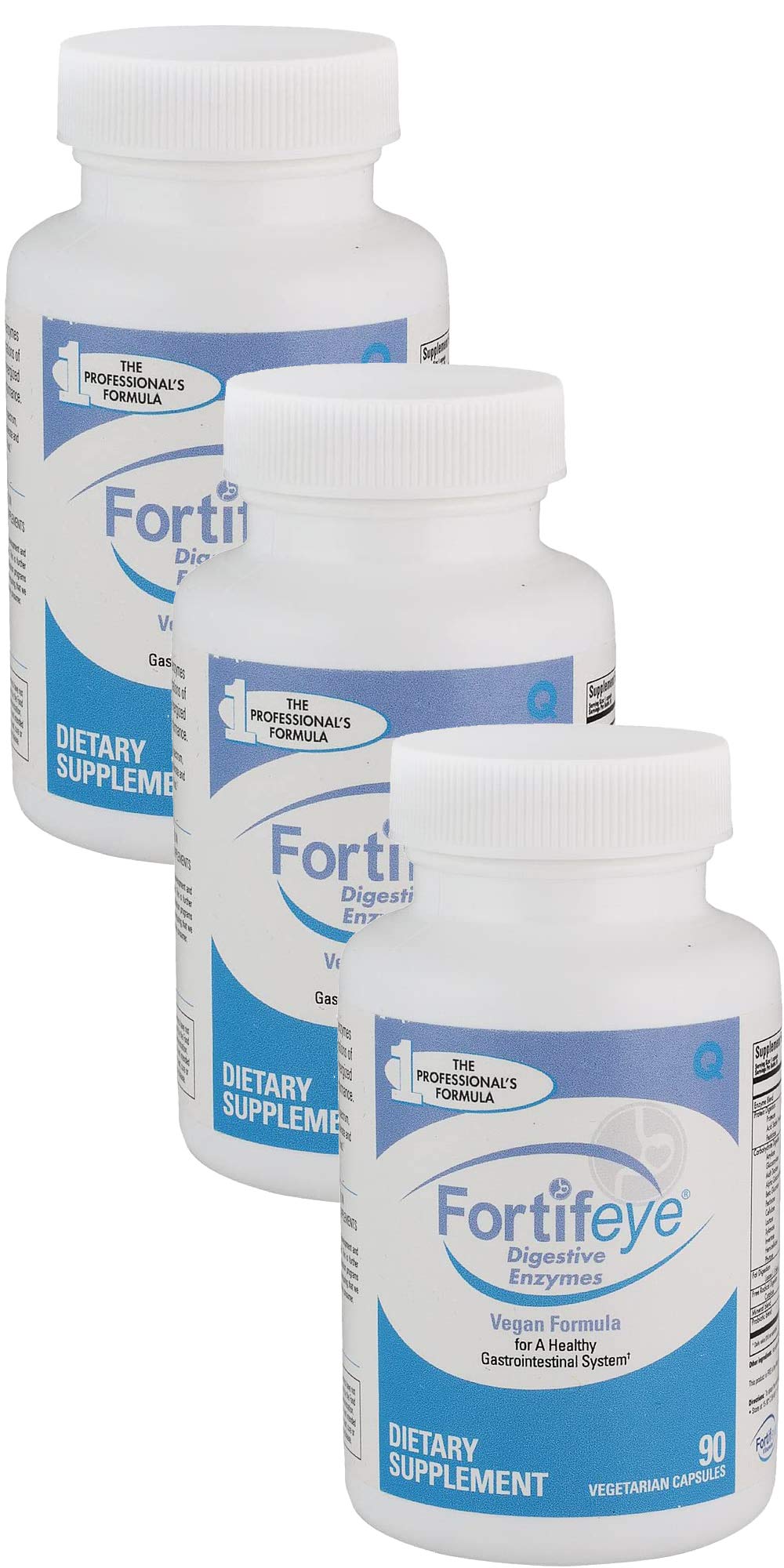 Fortifeye Vitamins Digestive Enzymes with Probiotics for Digestive Health Capsule, 270 Capsules