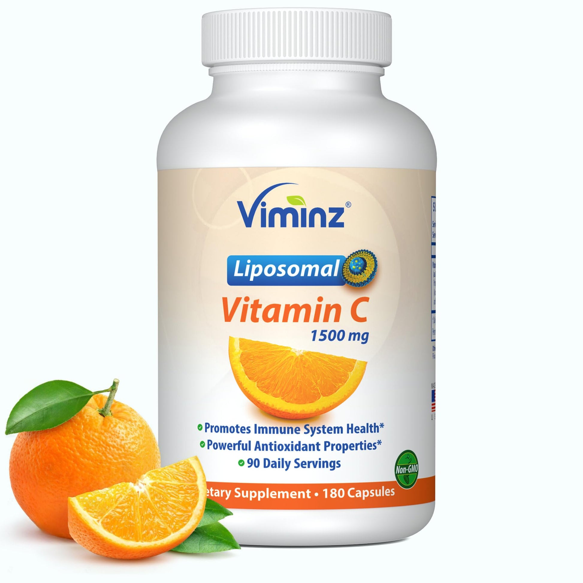 Viminz Liposomal Vitamin C 1500mg Capsule, 180 Capsules