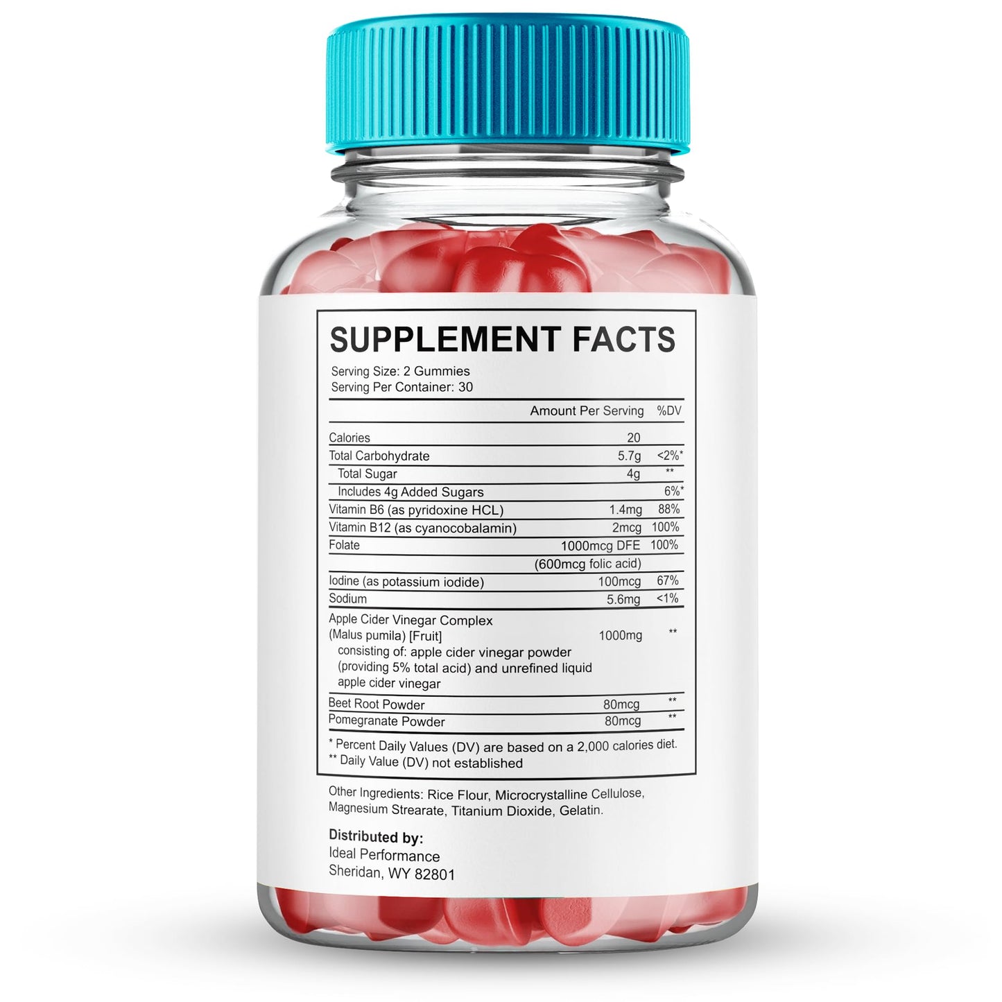 IDEAL PERFORMANCE Libicade 180 Gummies