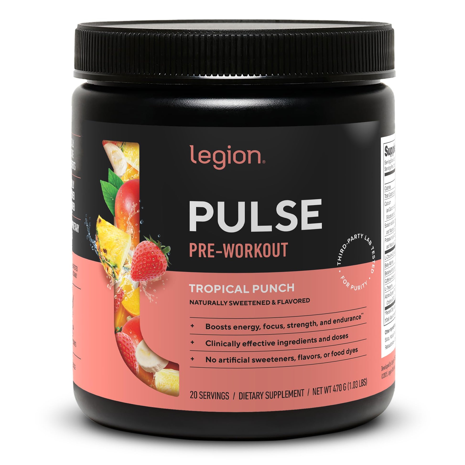 LEGION Pulse Pre Workout Powder 16.5