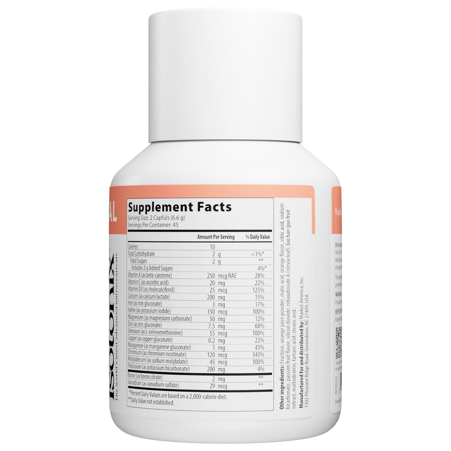 Isotonix Multi-Mineral Supplement Powder 10.5 Ounce, 45 Servings