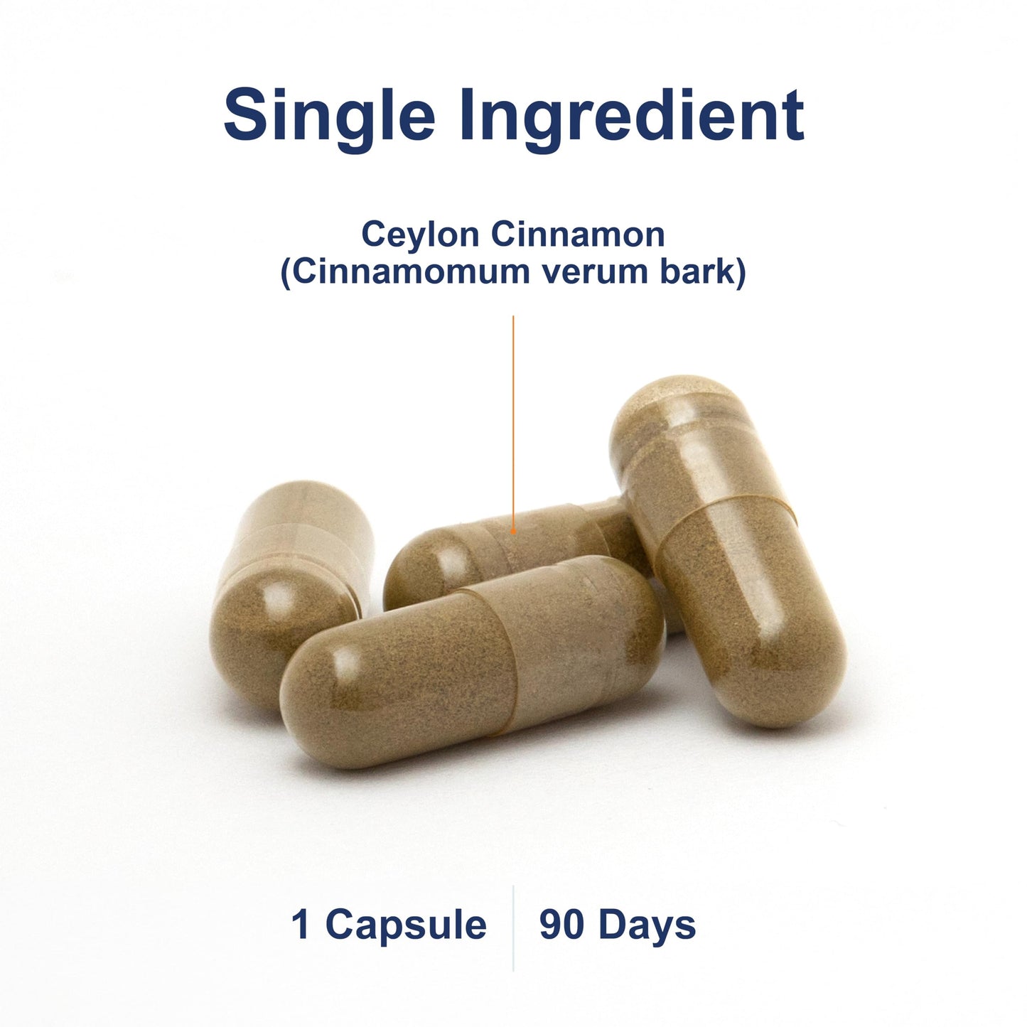 Carlson Ceylon Cinnamon 500 mg Capsules, 90 Count