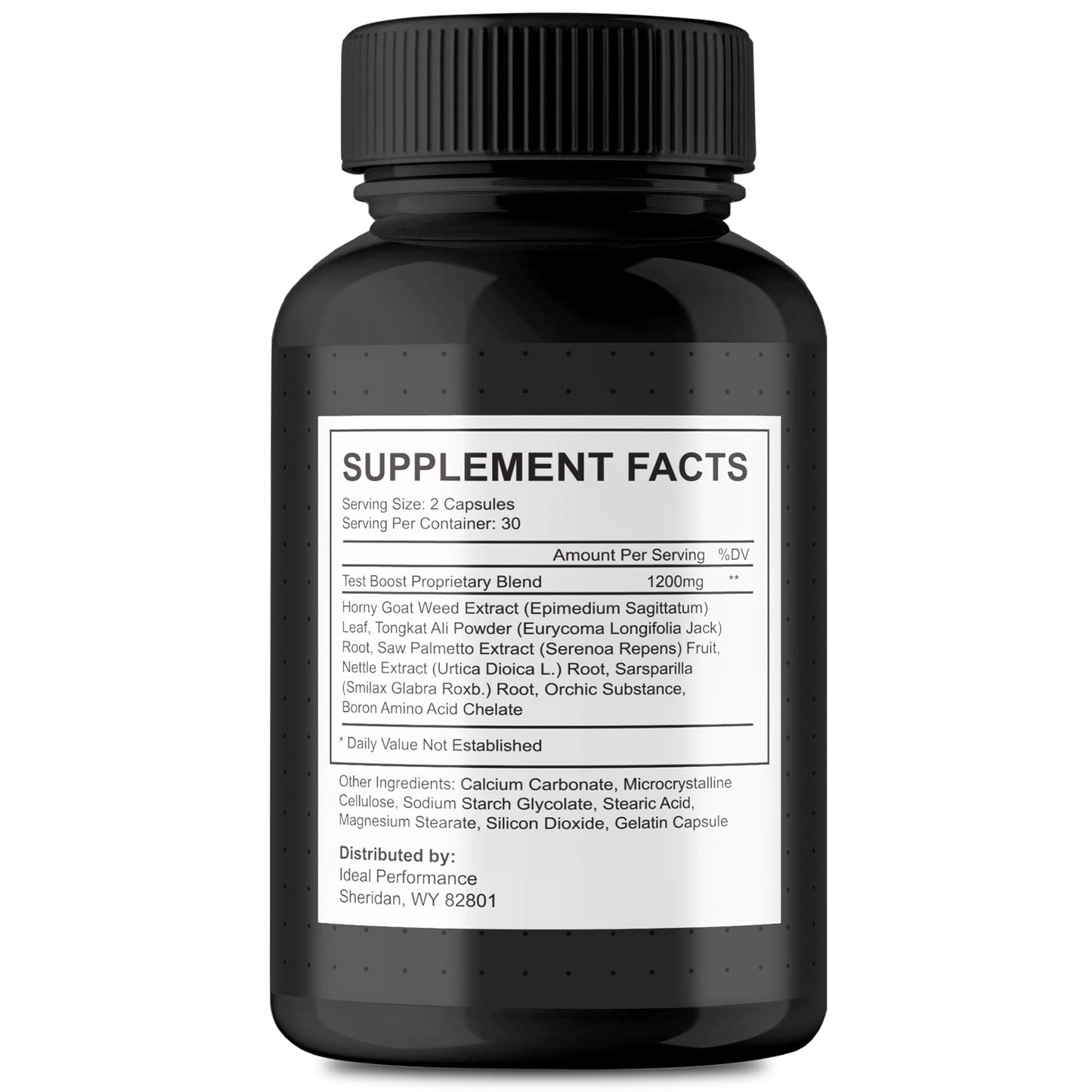 IDEAL PERFORMANCE Steel Power for Men Capsules 300 Capsules