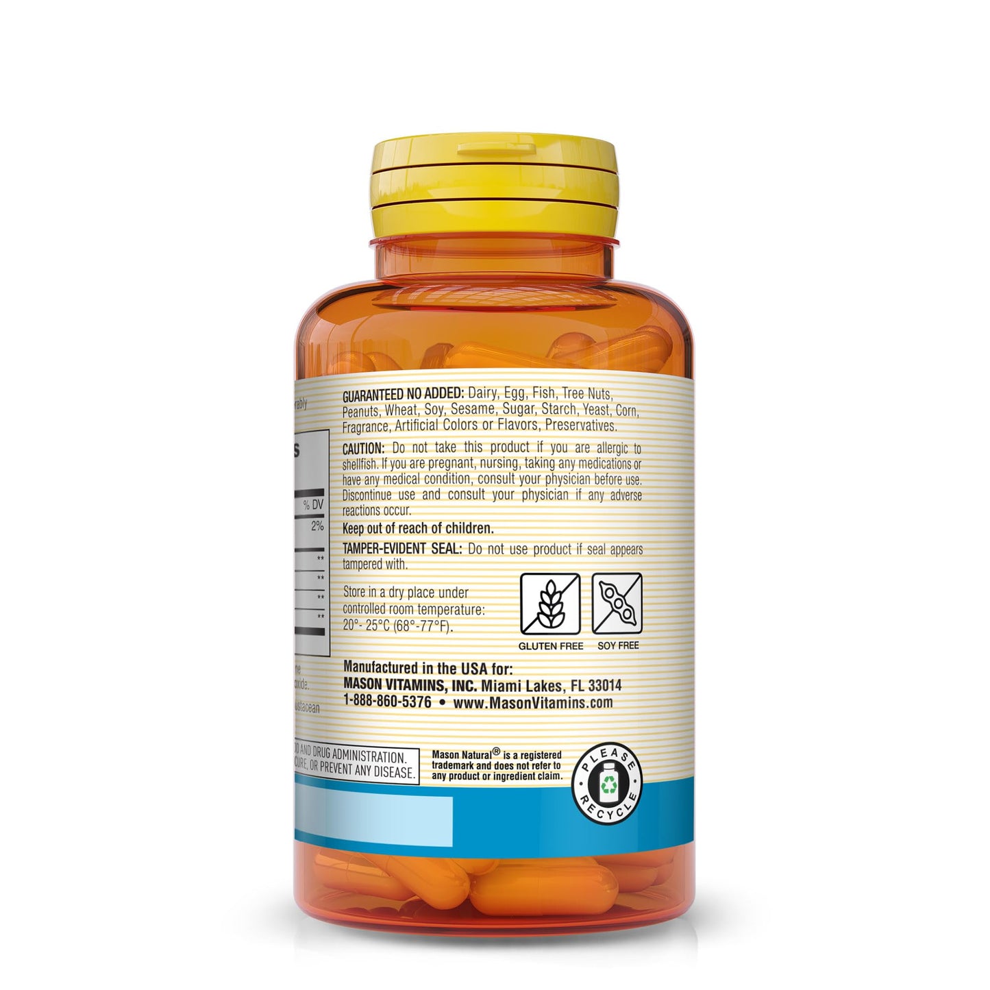 Mason Glucosamine Chondroitin with Collagen & Hyaluronic Acid Capsules, 90 Capsules