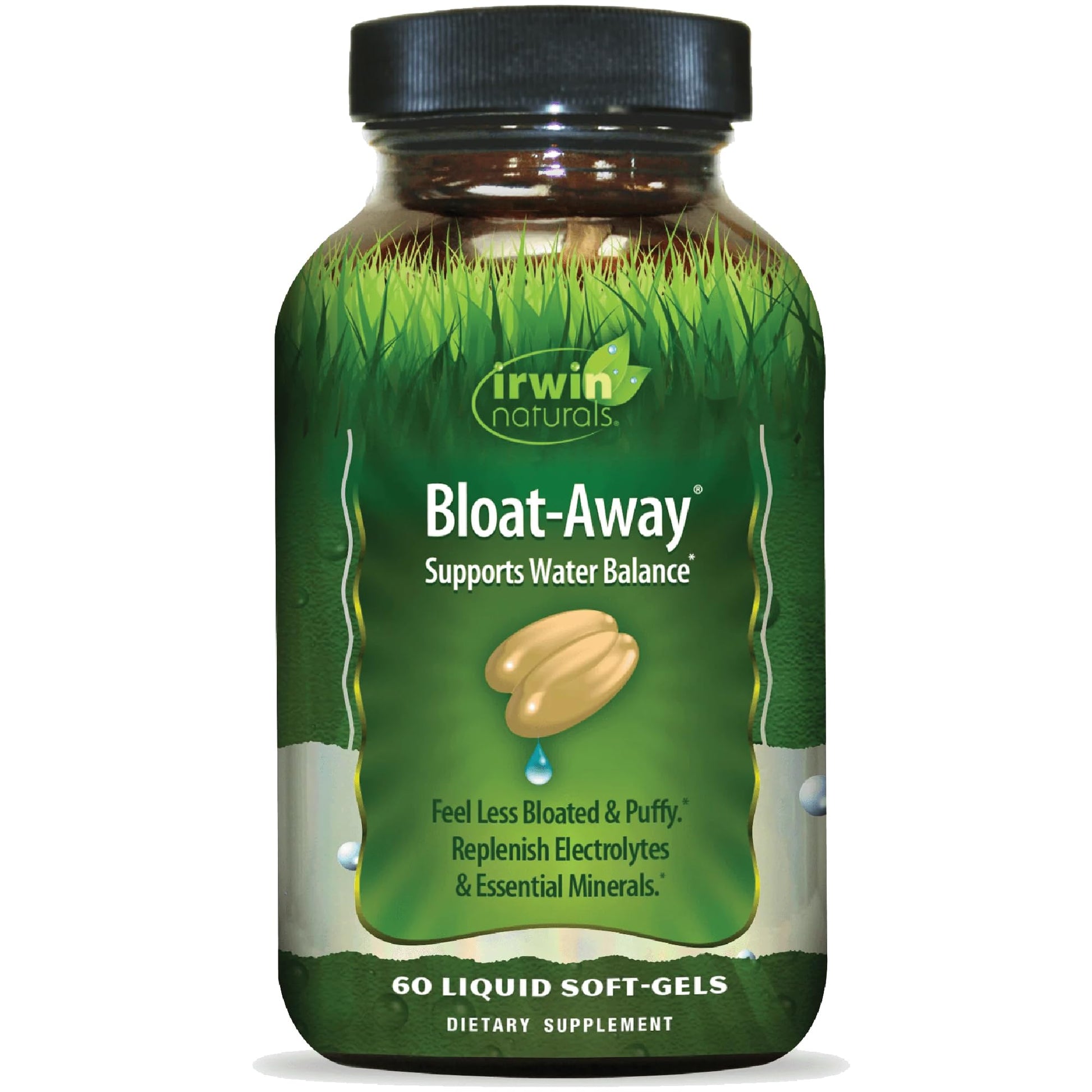 Irwin Naturals Bloat-Away Water Balance Support Soft-Gels 60 Count