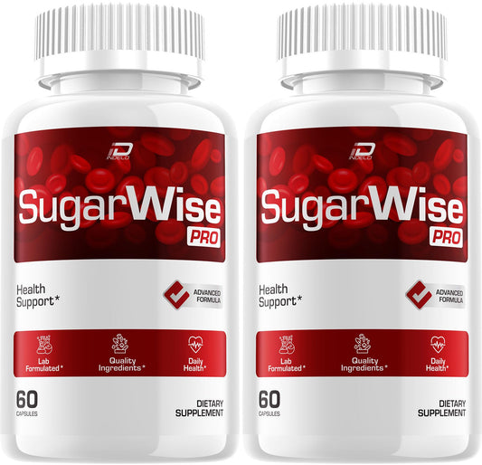 Indelo SugarWise Pro Natural Blend Daily Health Vitamins Supplement Capsules, 120 Capsules