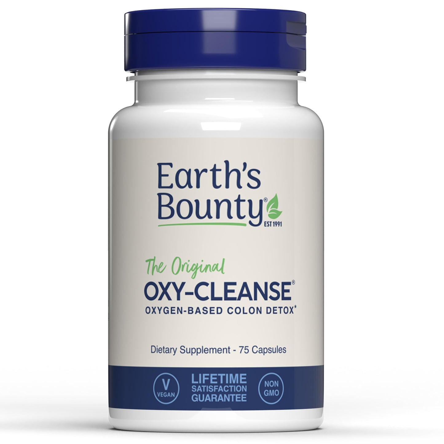 Earth's Bounty Oxy-Cleanse Colon Conditioner Capsules 75 Count
