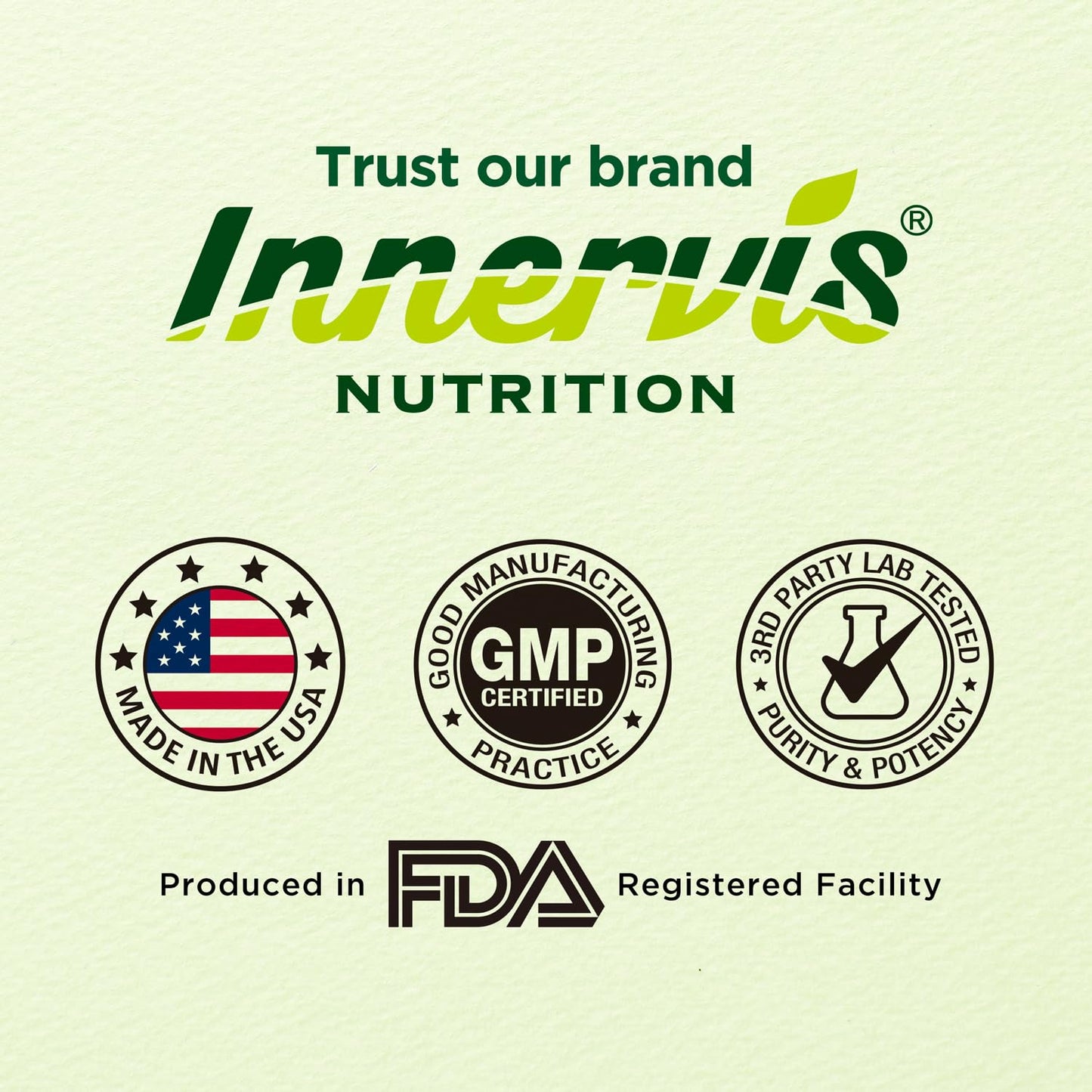 INNERVISNUTRITION Immune Support 6-in-1 Capsules, 60 Count