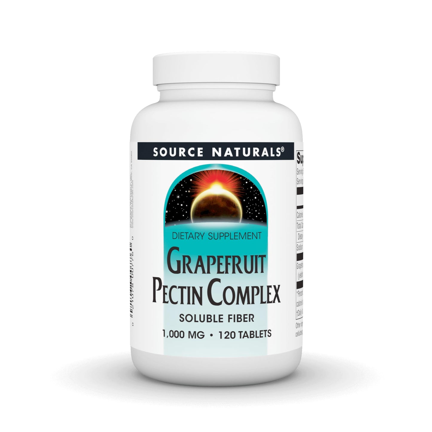 Source Naturals Grapefruit Pectin Complex 1000 mg, 120 Tablets