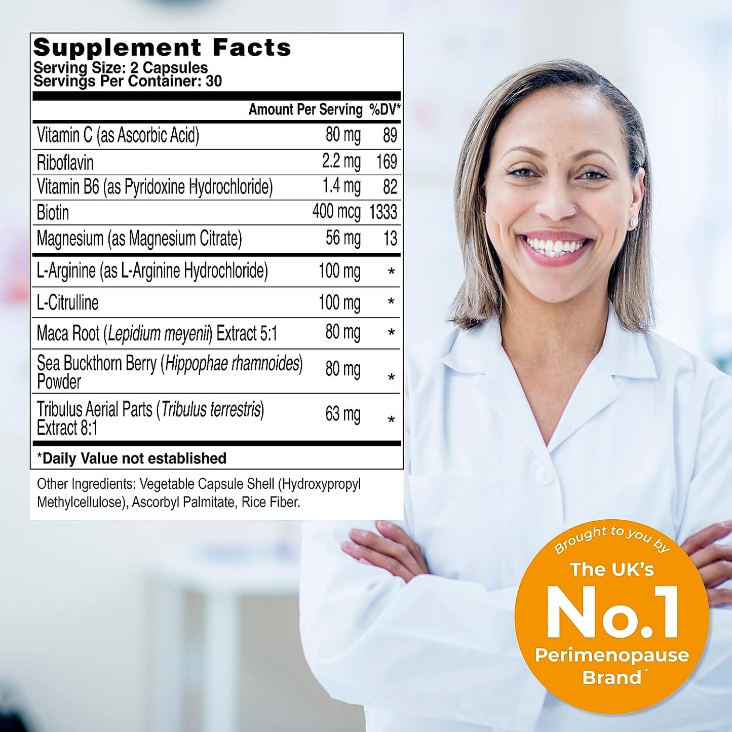 Health and Her Intimacy+ Multi-Nutrient Supplement Support for Women, Capsule, 60 Count
