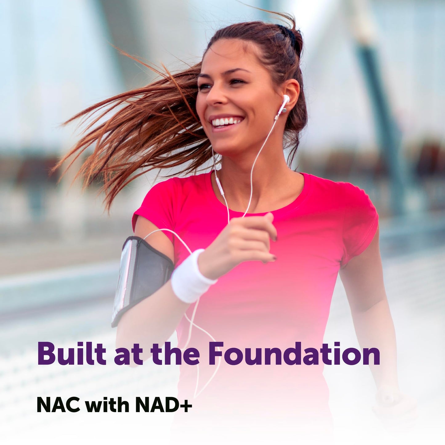 Micro Ingredients NAC with NAD+ 2000 mg Capsules, 240 Count