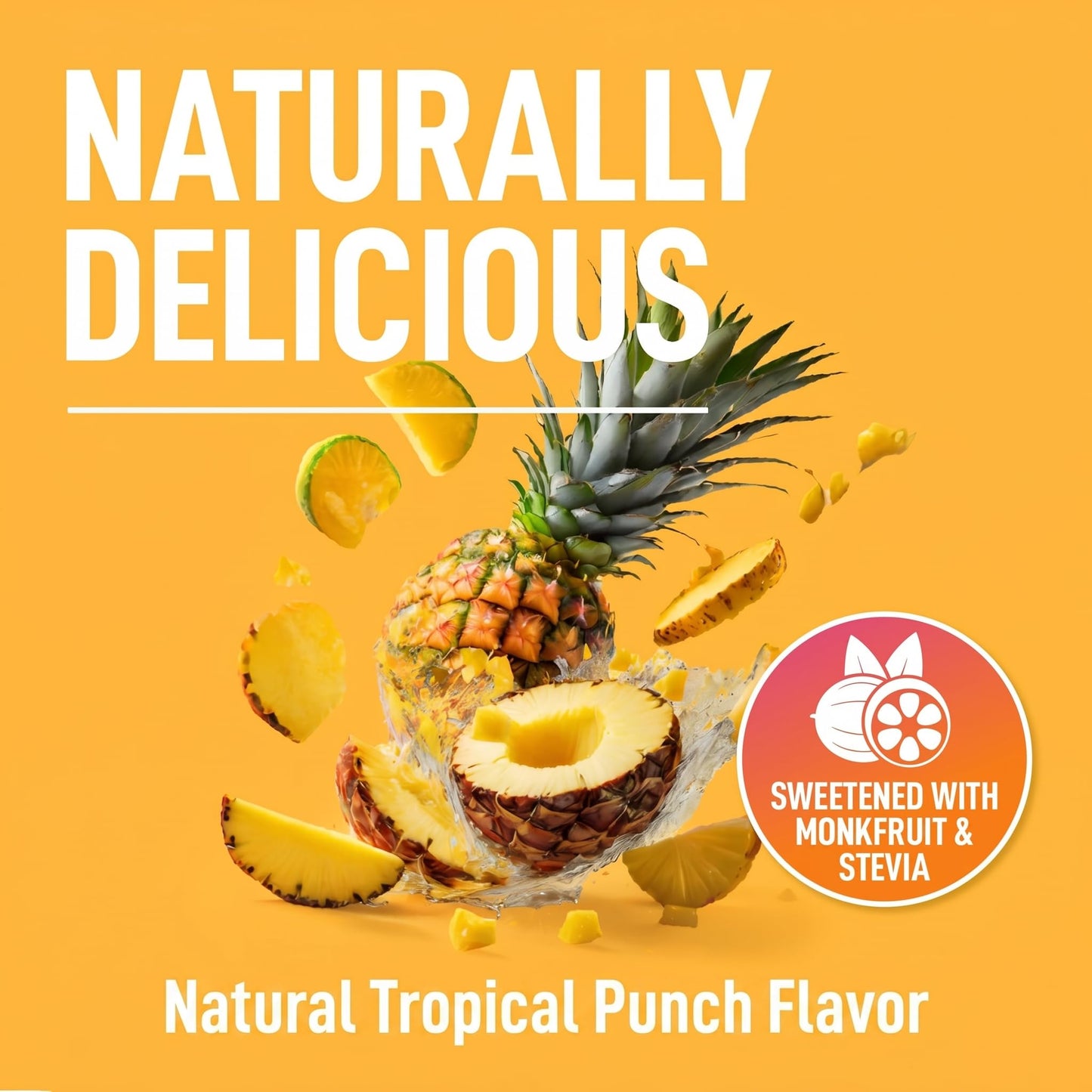 Keppi Sugar Free Electrolytes Powder Tropical Punch 12.5 oz