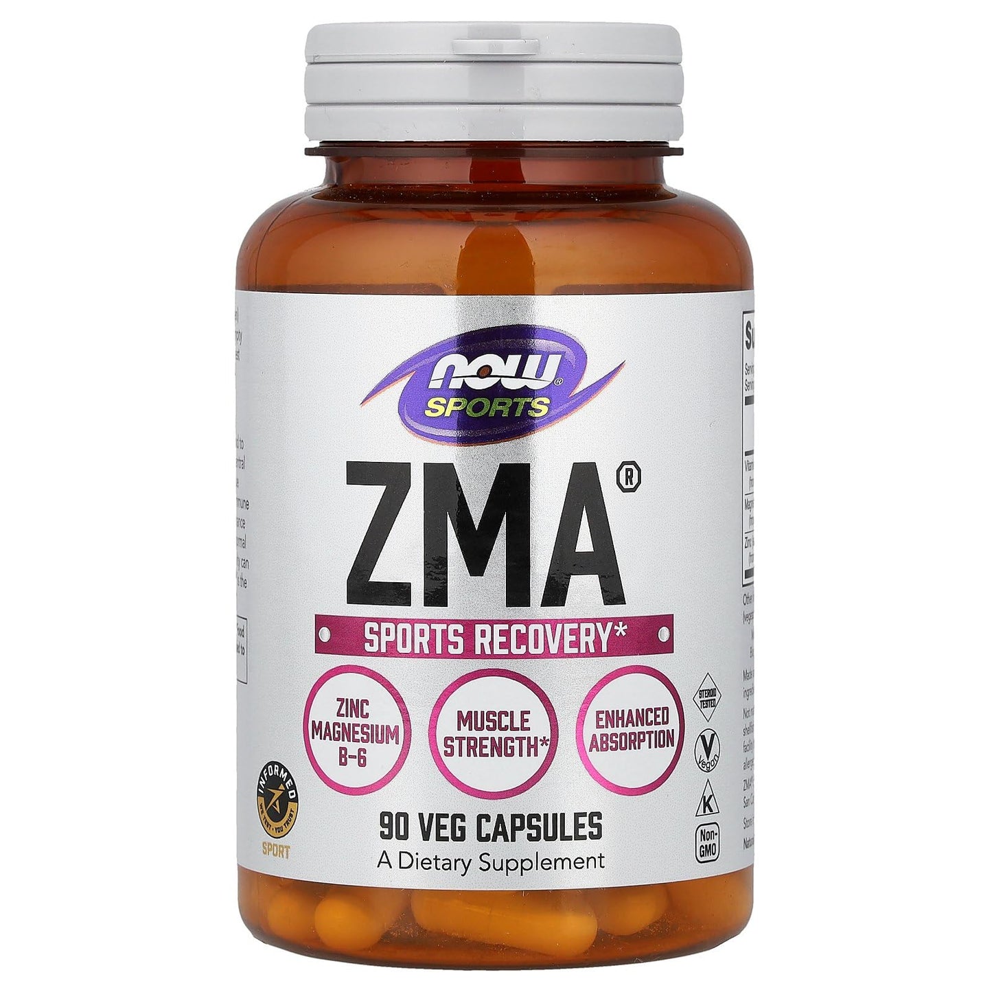 NOW Foods Now Sports ZMA Capsule 1 Count