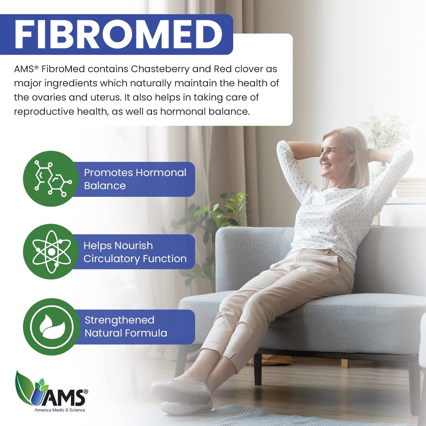 America Medic & Science FibroMed Capsule 60 Count