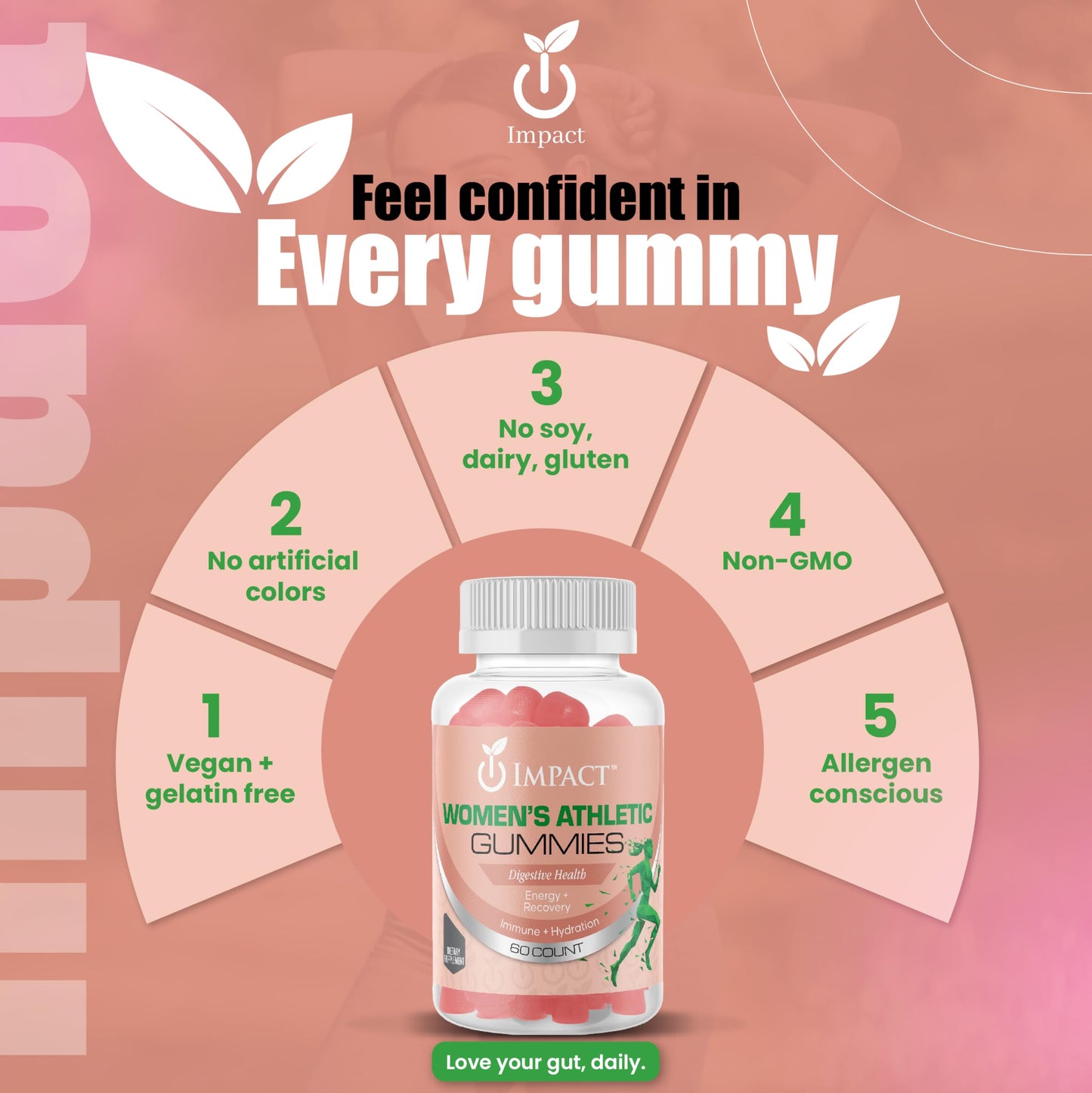 IMPACT Multivitamin for Women Gummies, 1 Count