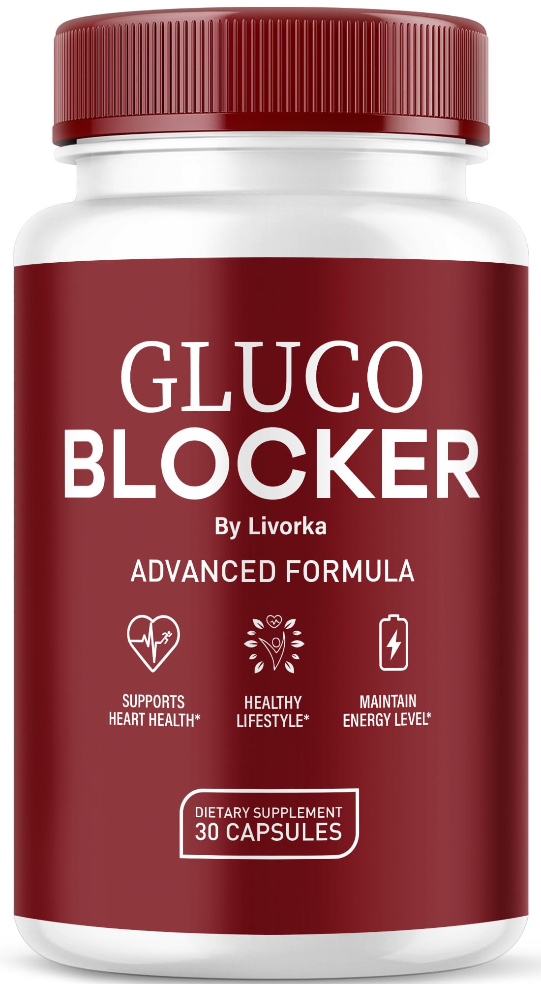 LIVORKA GlucoBlocker Capsules, 30 Count
