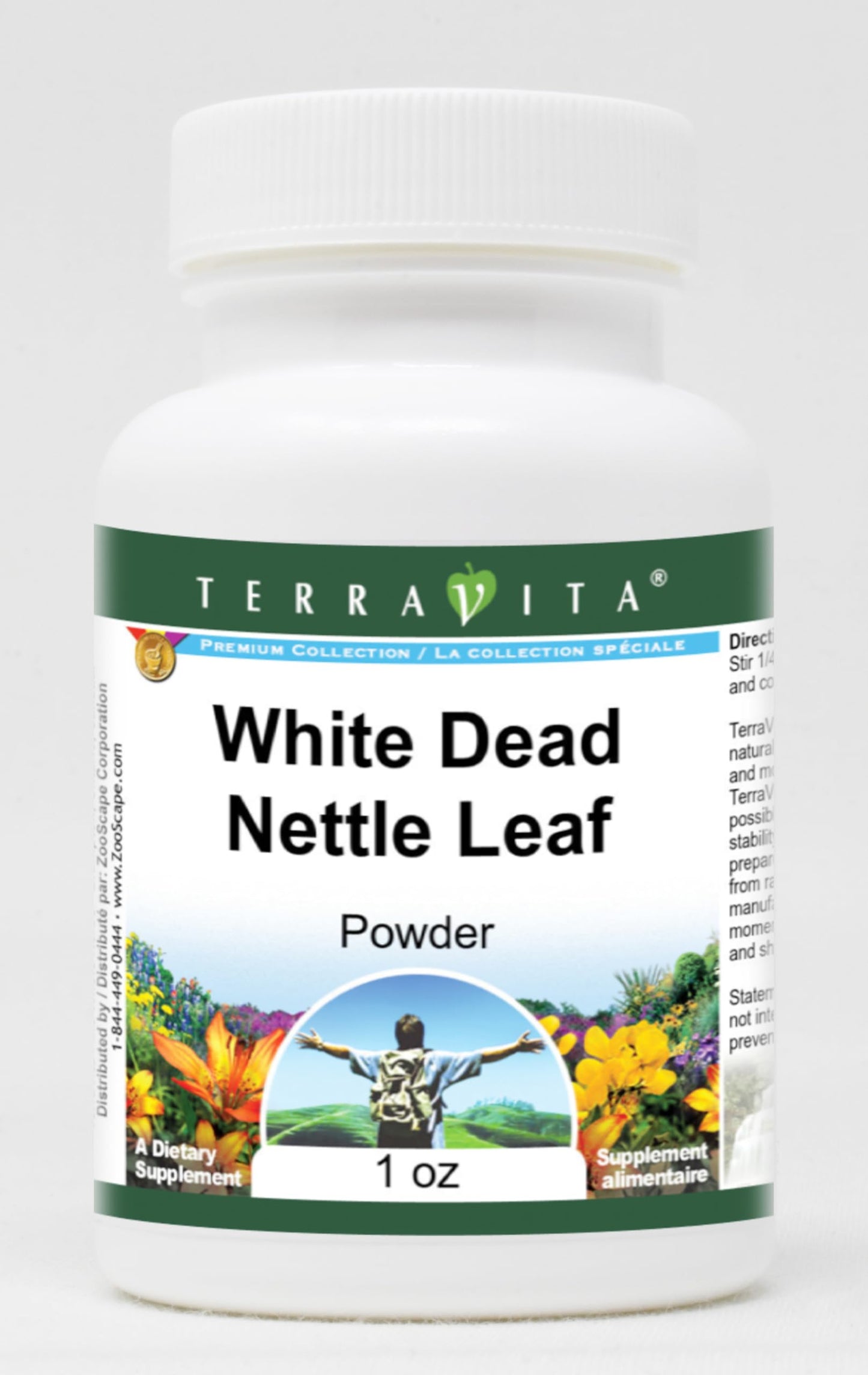 Terravita White Dead Nettle Leaf Powder, 1 oz