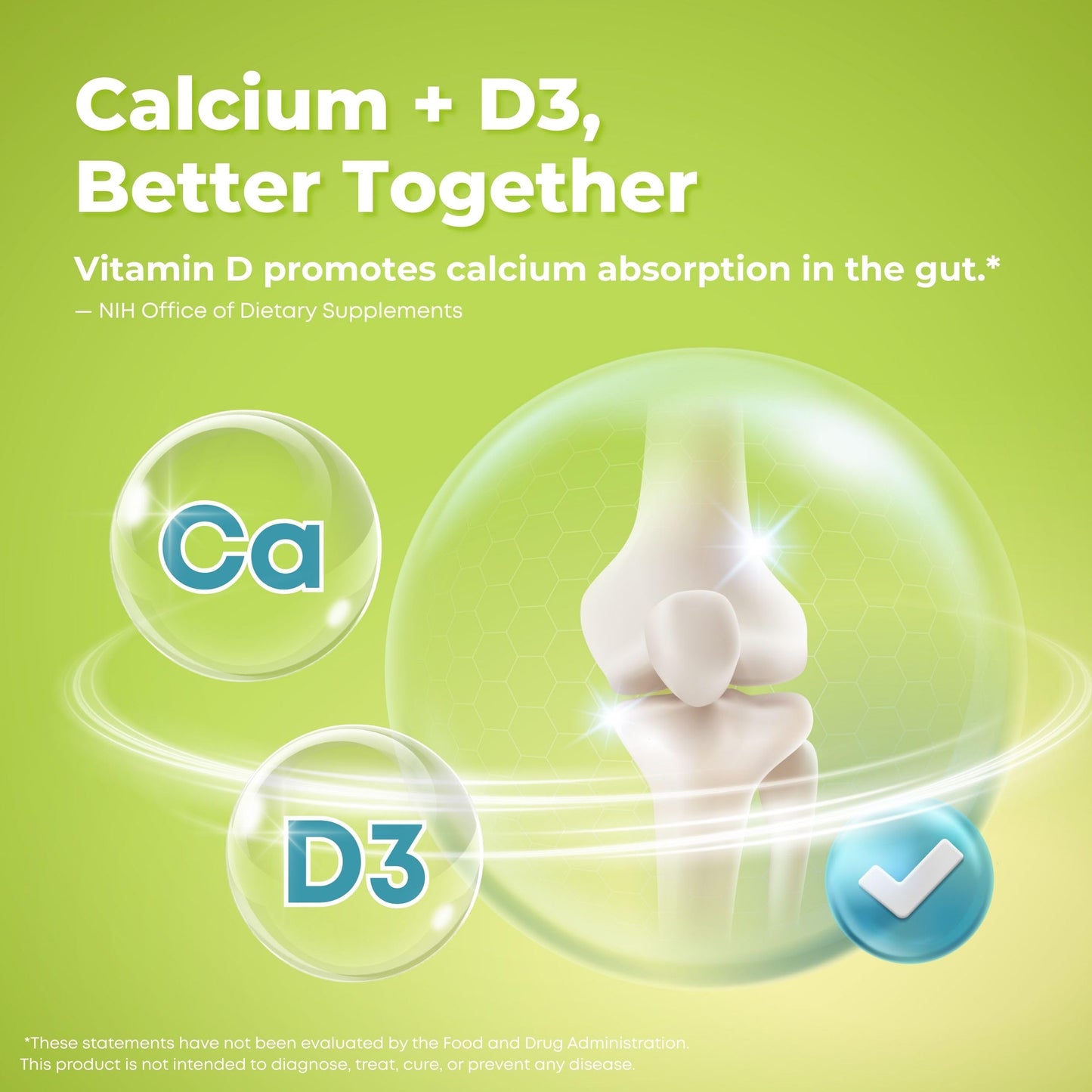 LOVITA Calcium + VIT D3 Effervescent Tablets 120 Tablets