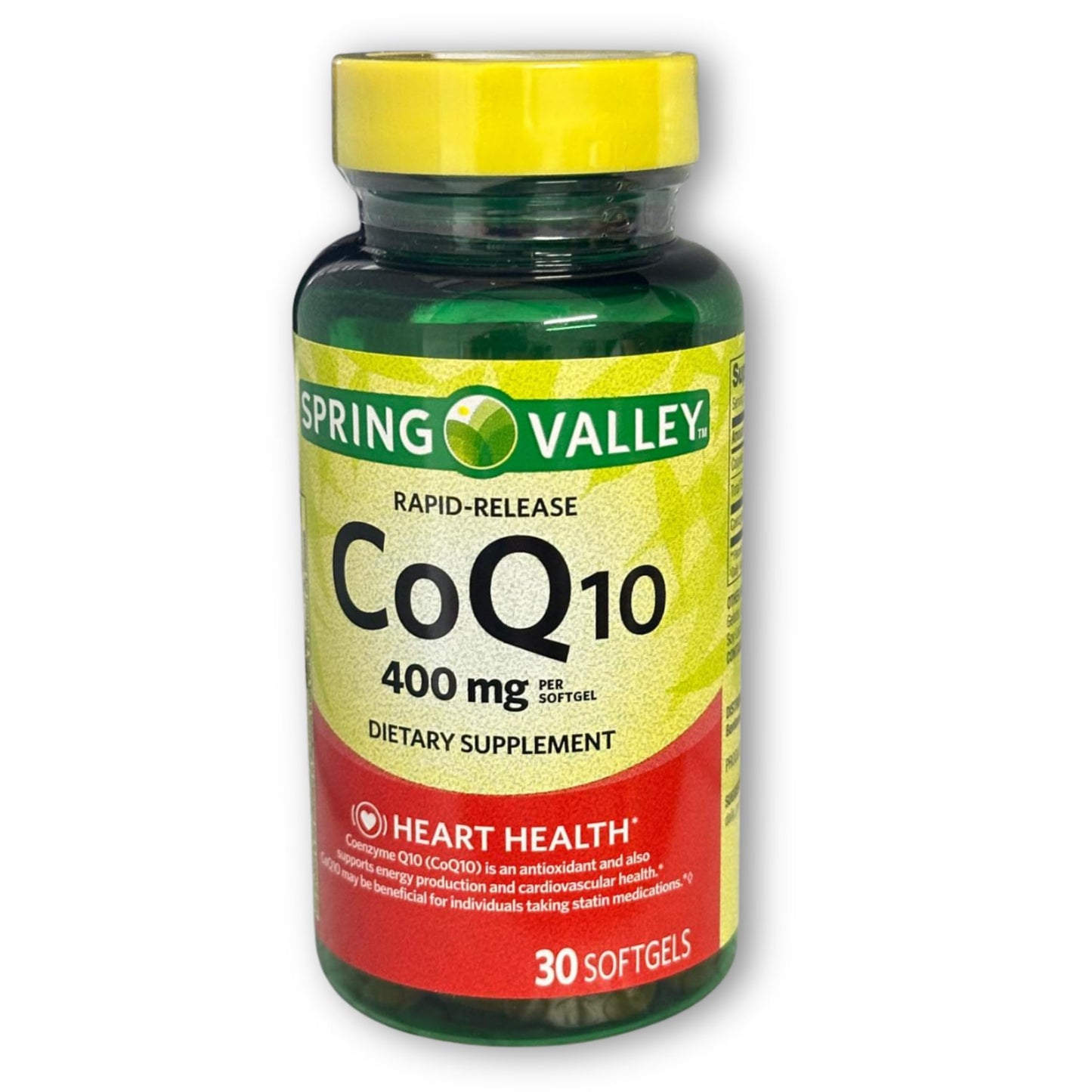 FUSION SHOP STORE CoQ10 400mg Rapid-Release Softgels, 30 Count
