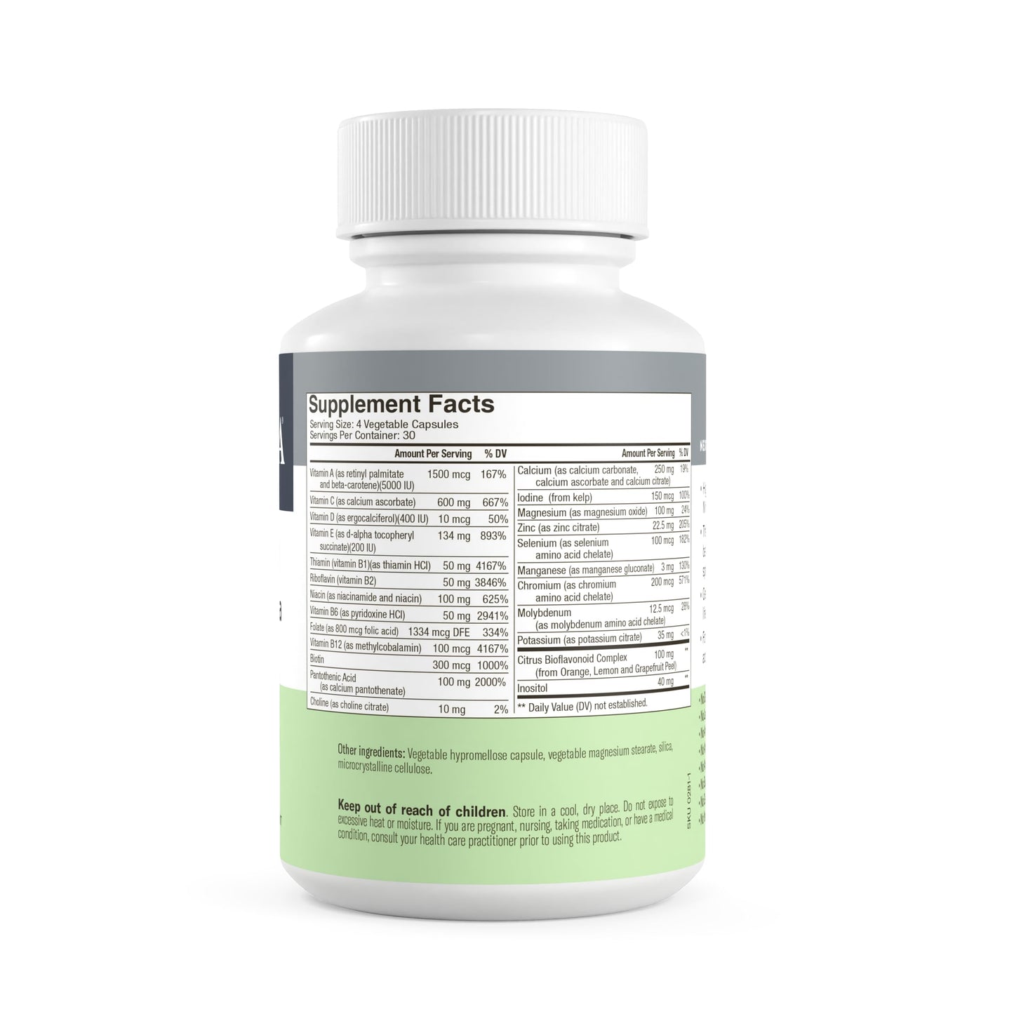 Freeda Maximum Strength Multivitamin Capsules 120 Capsules