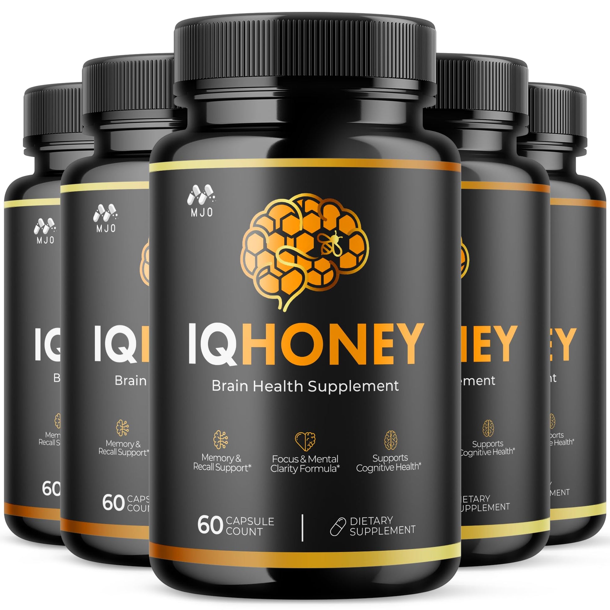MJO IQ Honey Capsules 300 Capsules