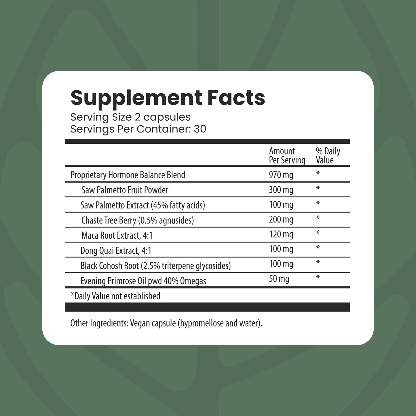 The Spa Dr. Hormone Balance for Women 60 Capsules