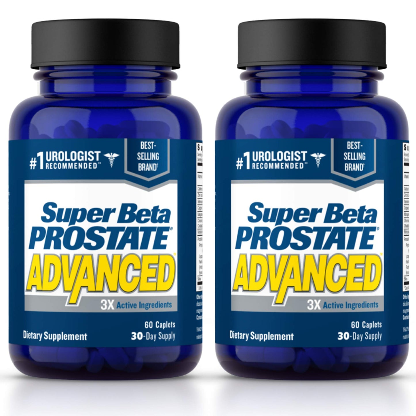SUPER BETA PROSTATE Advanced Prostate Support Caplets, 120 Caplets