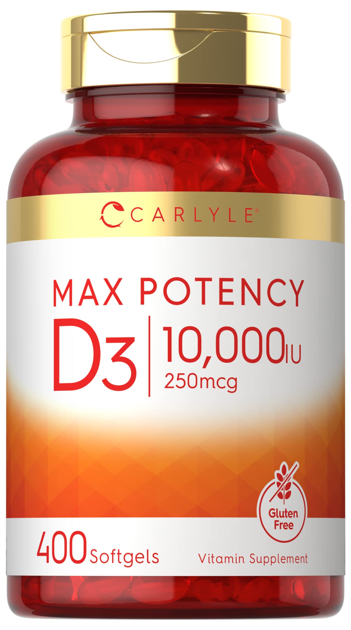 Carlyle Vitamin D 10000 IU Softgels 400