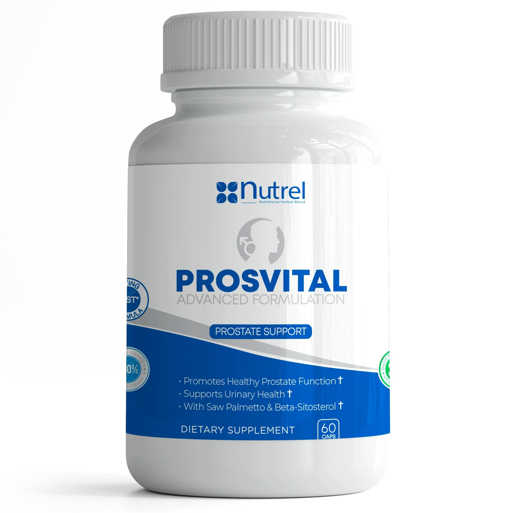 Generic Nutrel Prosvital Prostate Supplement for Men Saw Palmetto and Beta Sitosterol Capsule 60